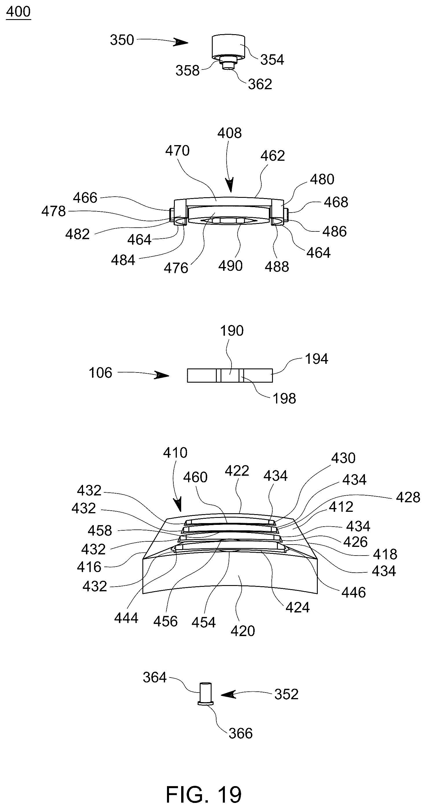 Patent US12426929 Figure 19 – Dynamic bone plate and method of use