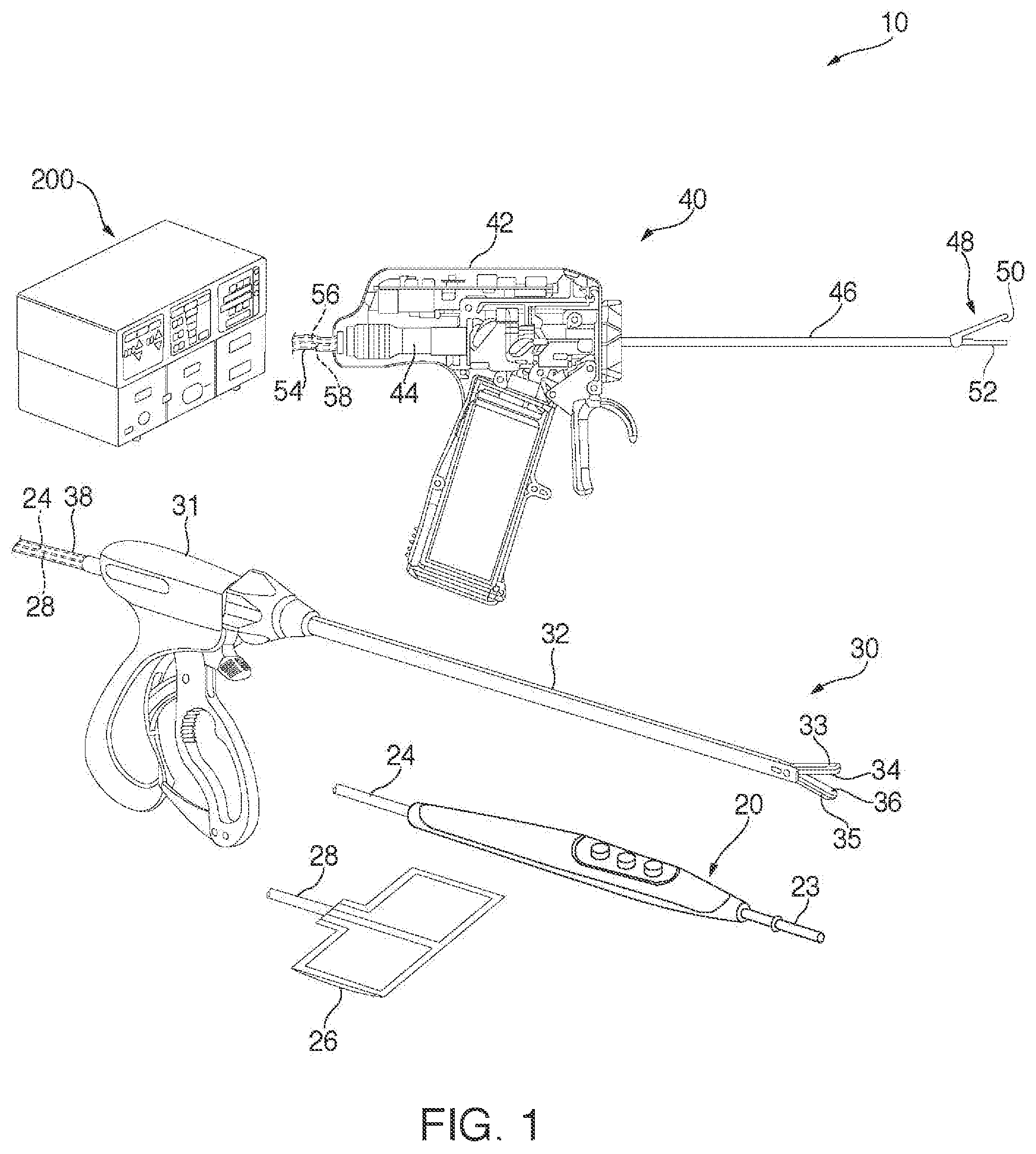 Patent US12426936 Figure 1 – Ultrasonic and radiofrequency energy production and control from a single power converter