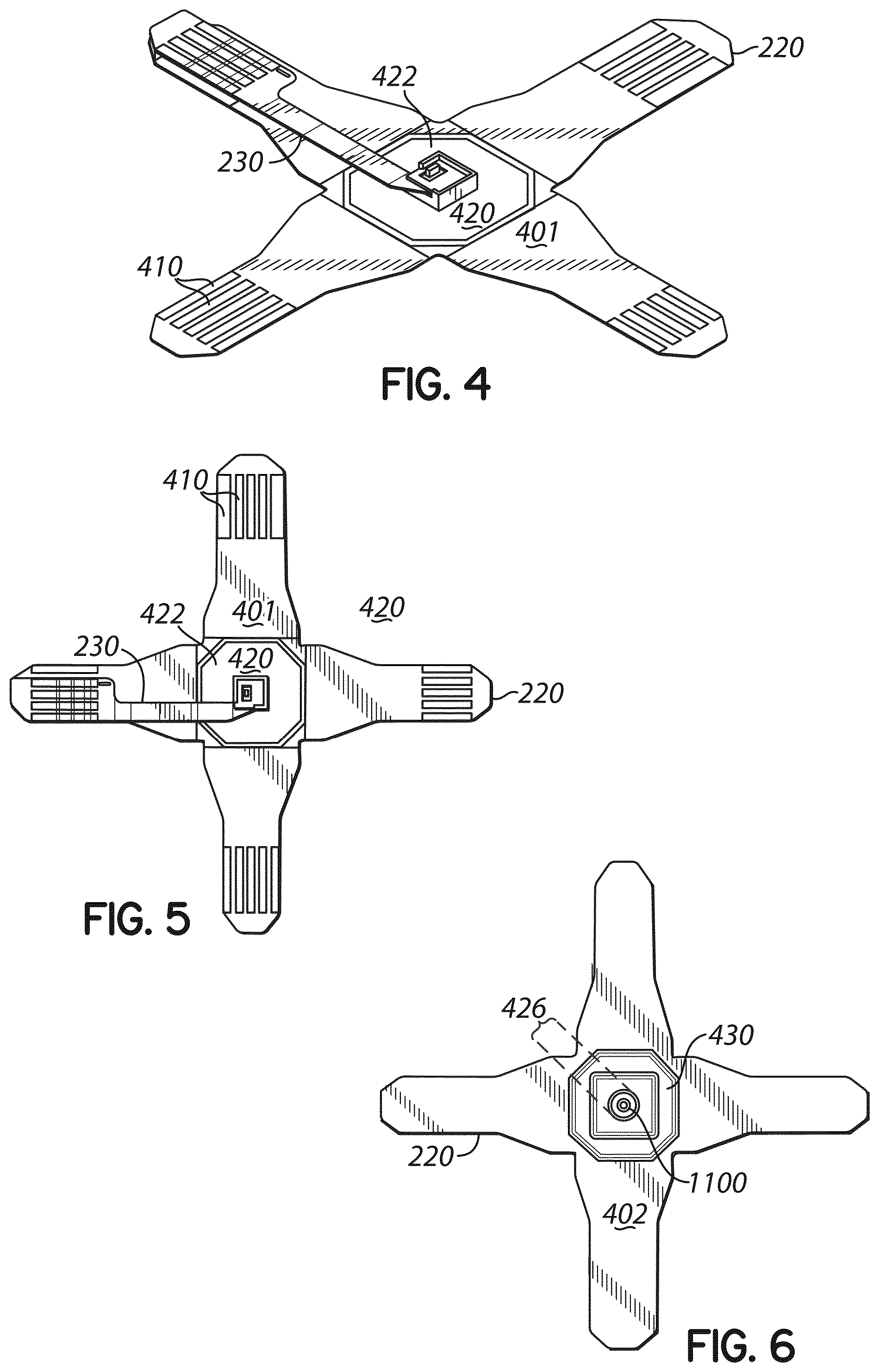 Patent US12426940 Figure 3 – Electrode assemblies with non-contact temperature sensing for thermal measurements