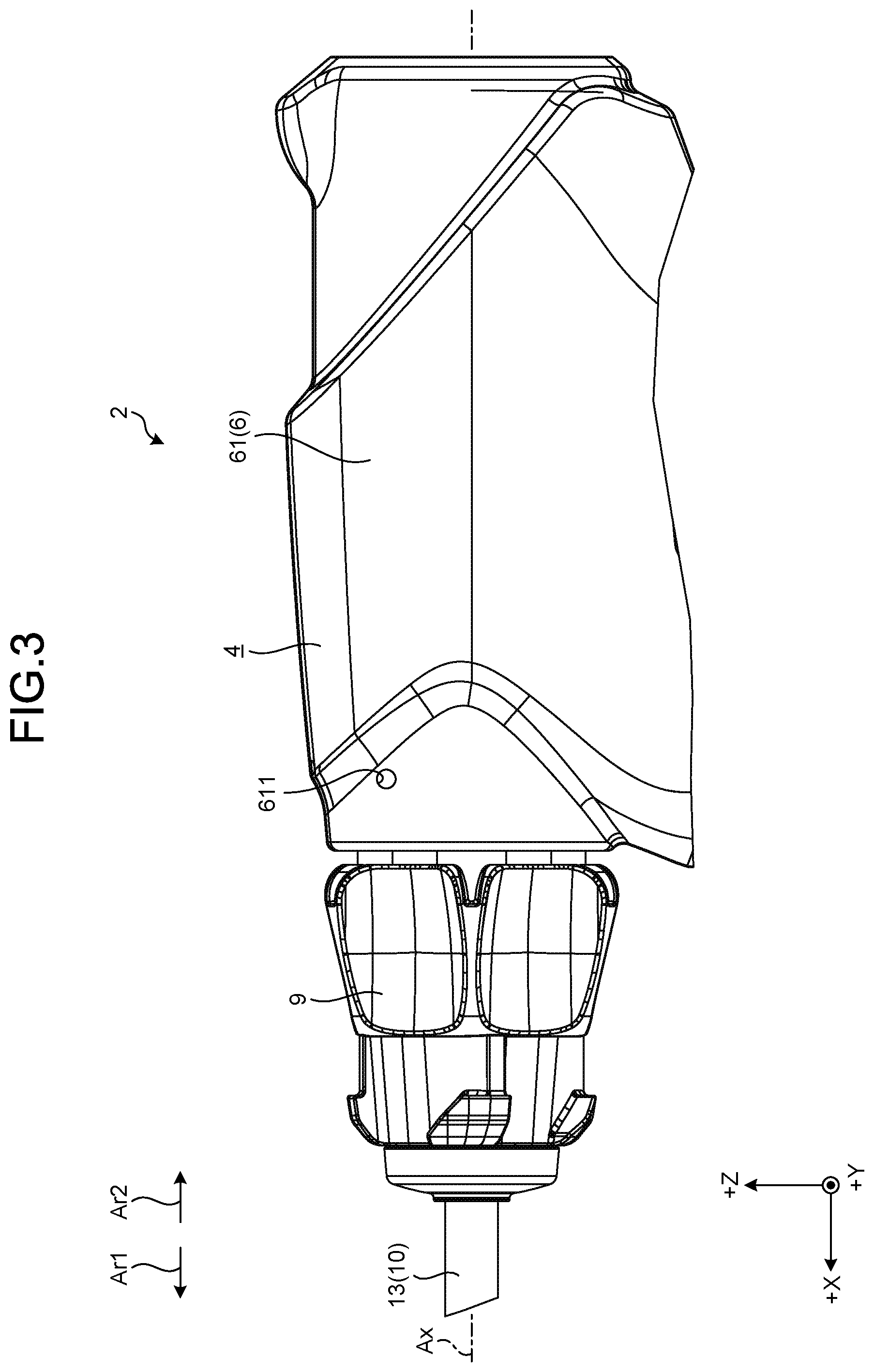 Patent US12426942 Figure 3 – Treatment tool and treatment tool assembly method