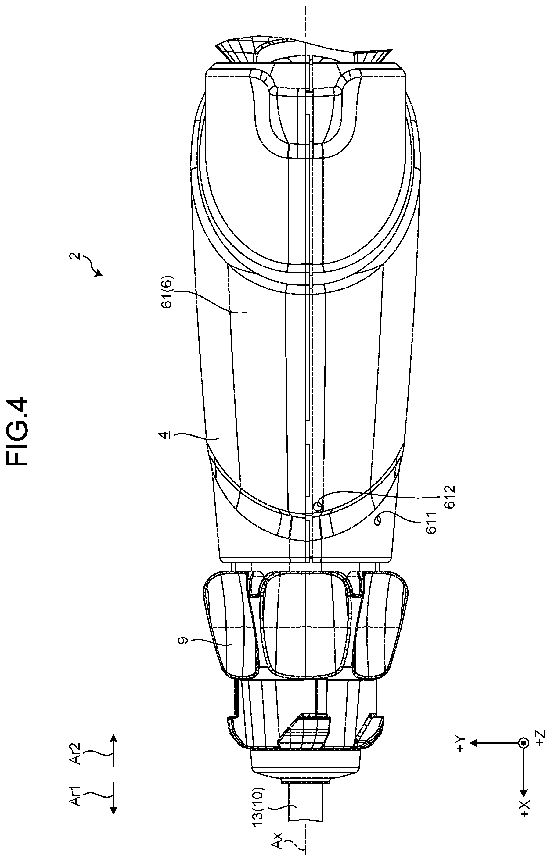 Patent US12426942 Figure 4 – Treatment tool and treatment tool assembly method
