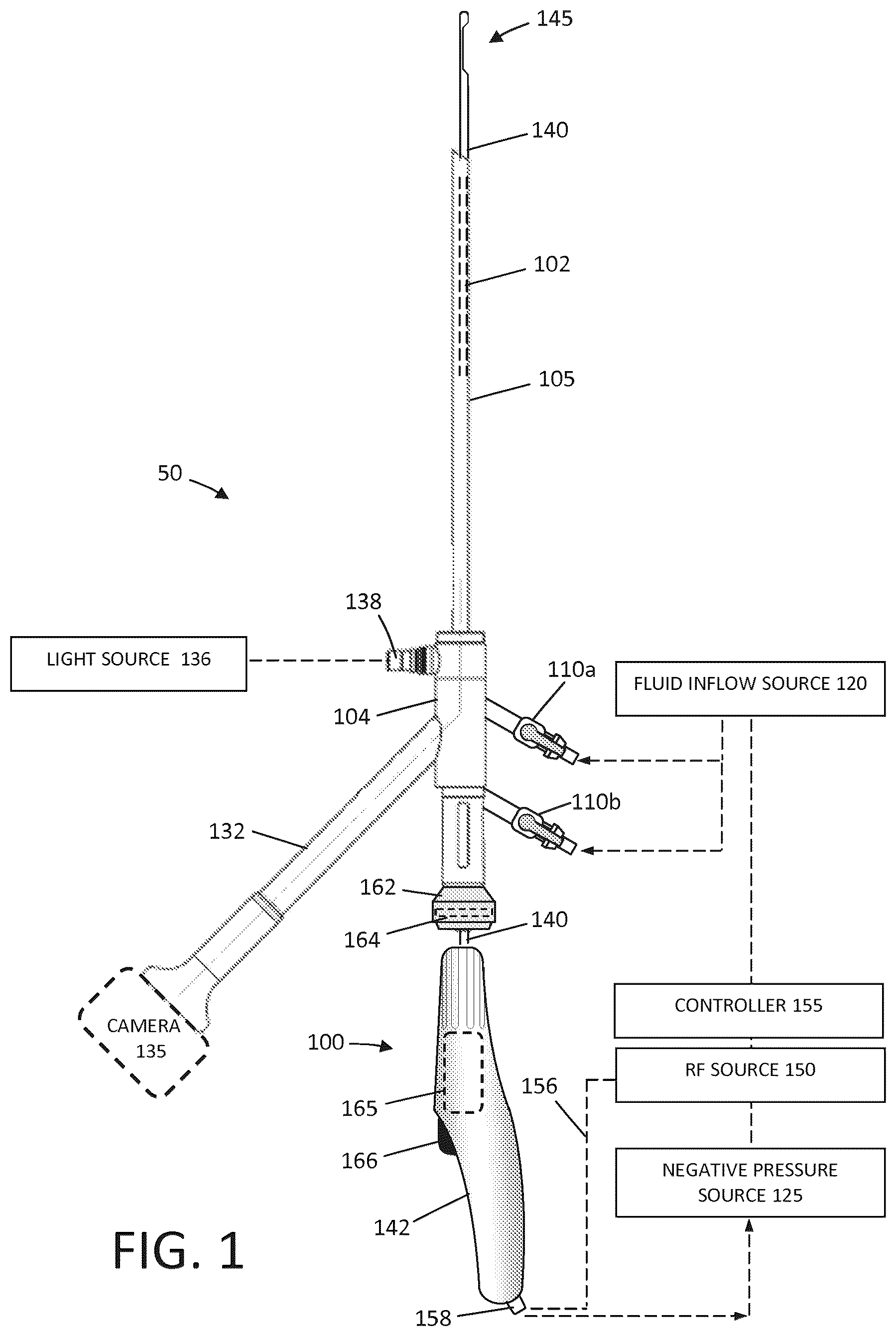 Patent US12426943 Figure 1 – Tissue extraction devices and methods