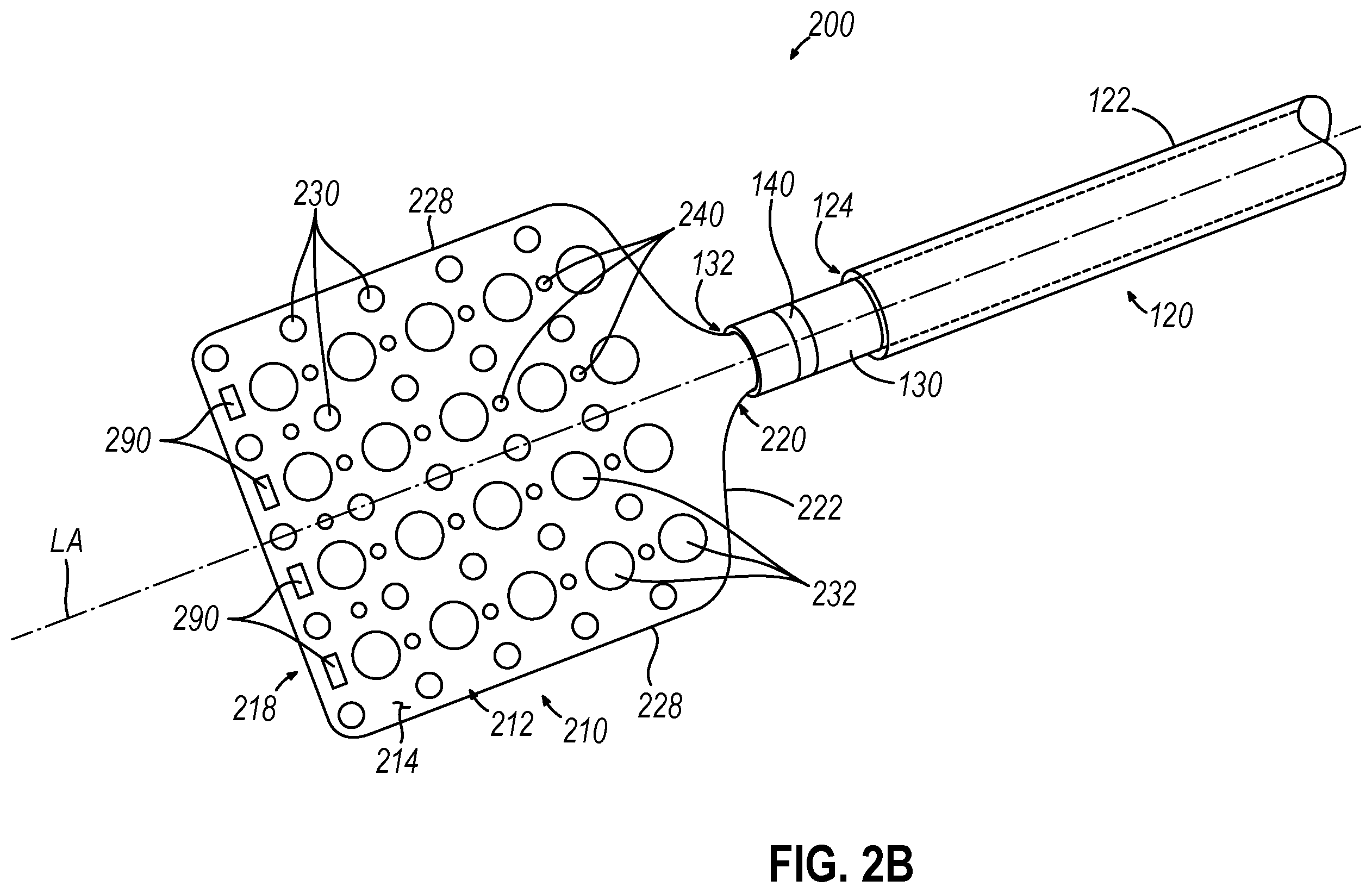 Patent US12426945 Figure 3 – Catheter with thin-film electrodes on expandable mechanical structure