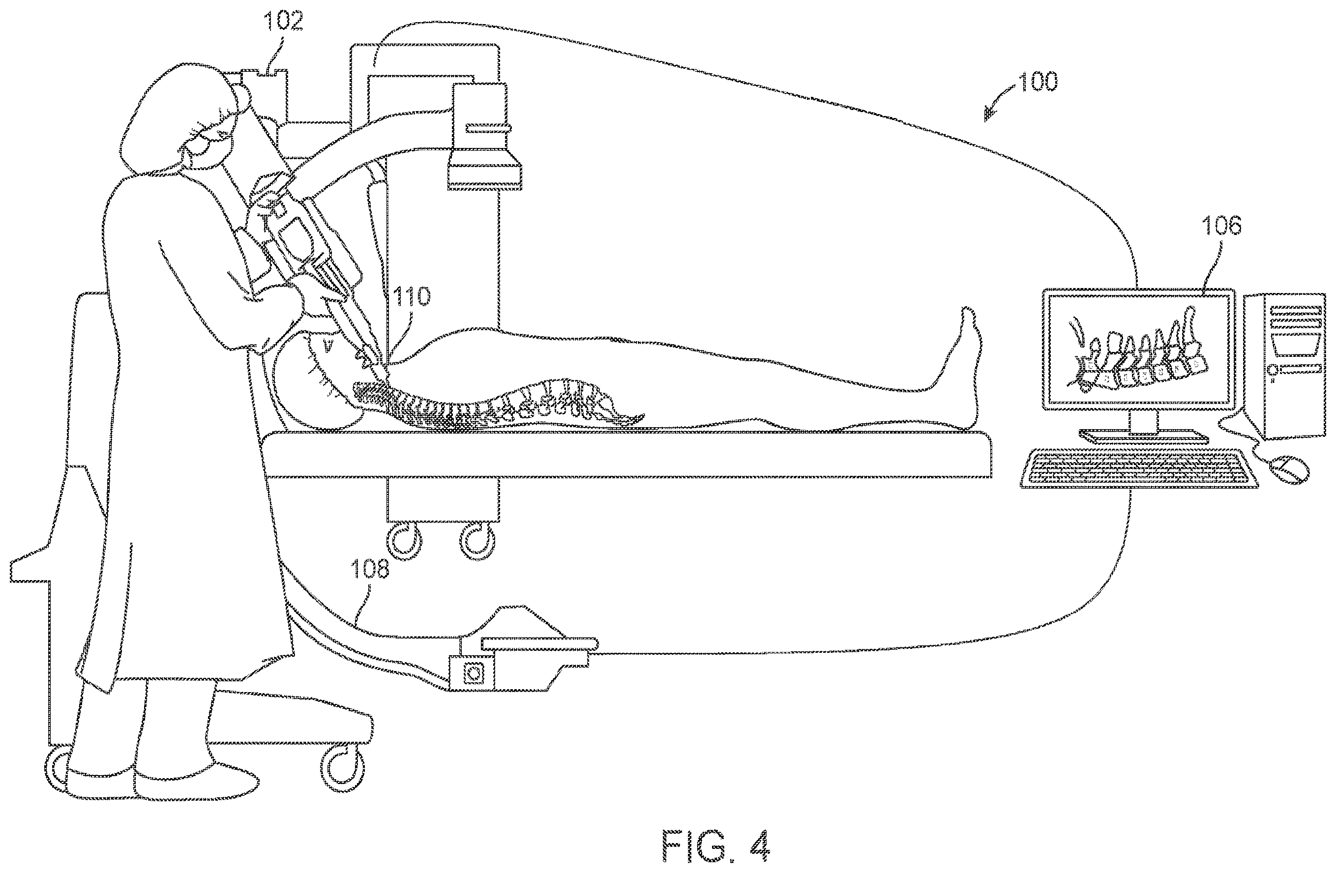 Patent US12426951 Figure 3 – Robotic system and method for bone preparation for intervertebral disc prosthesis implantation