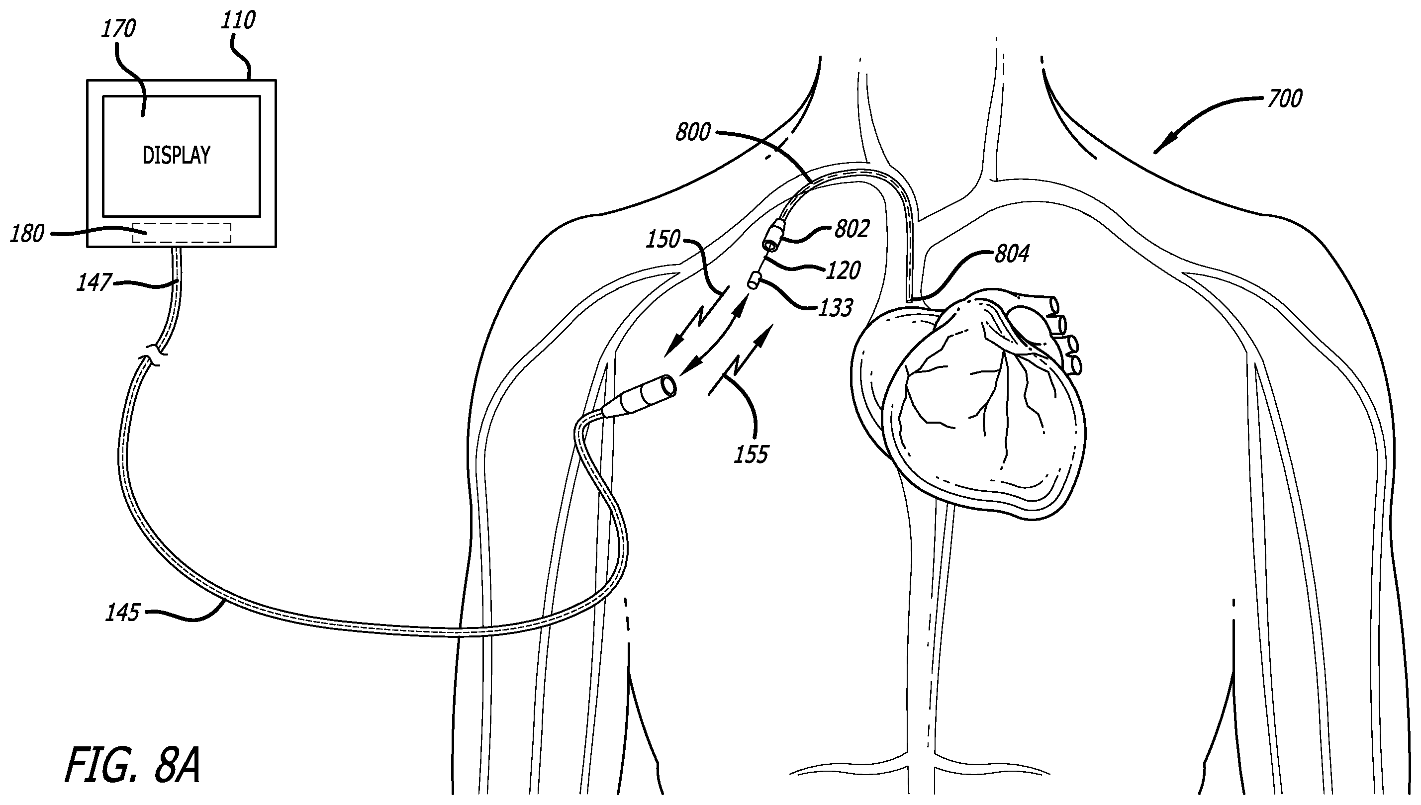 Patent US12426954 Figure 9 – Fiber optic shape sensing system associated with port placement