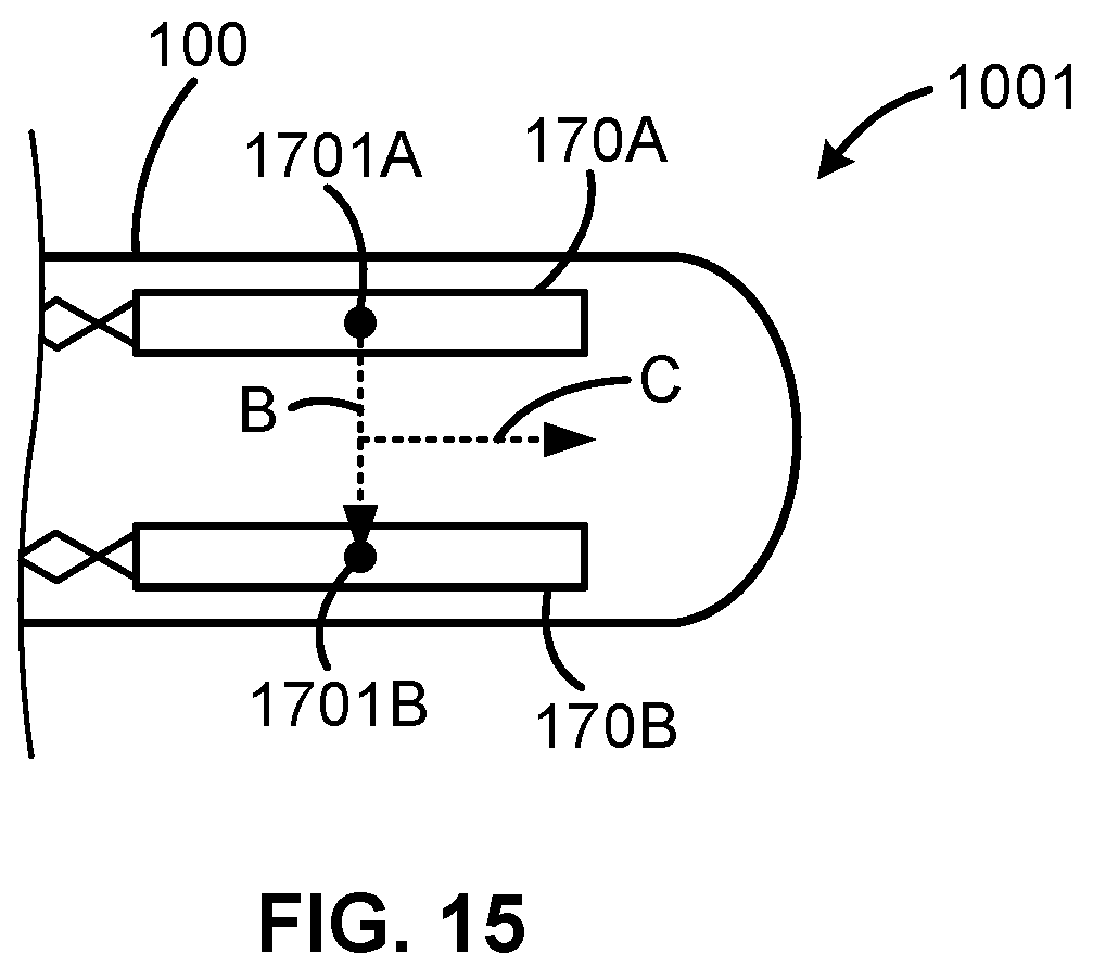 Patent US12426957 Figure 16 – Bendable medical device with multiple position sensors