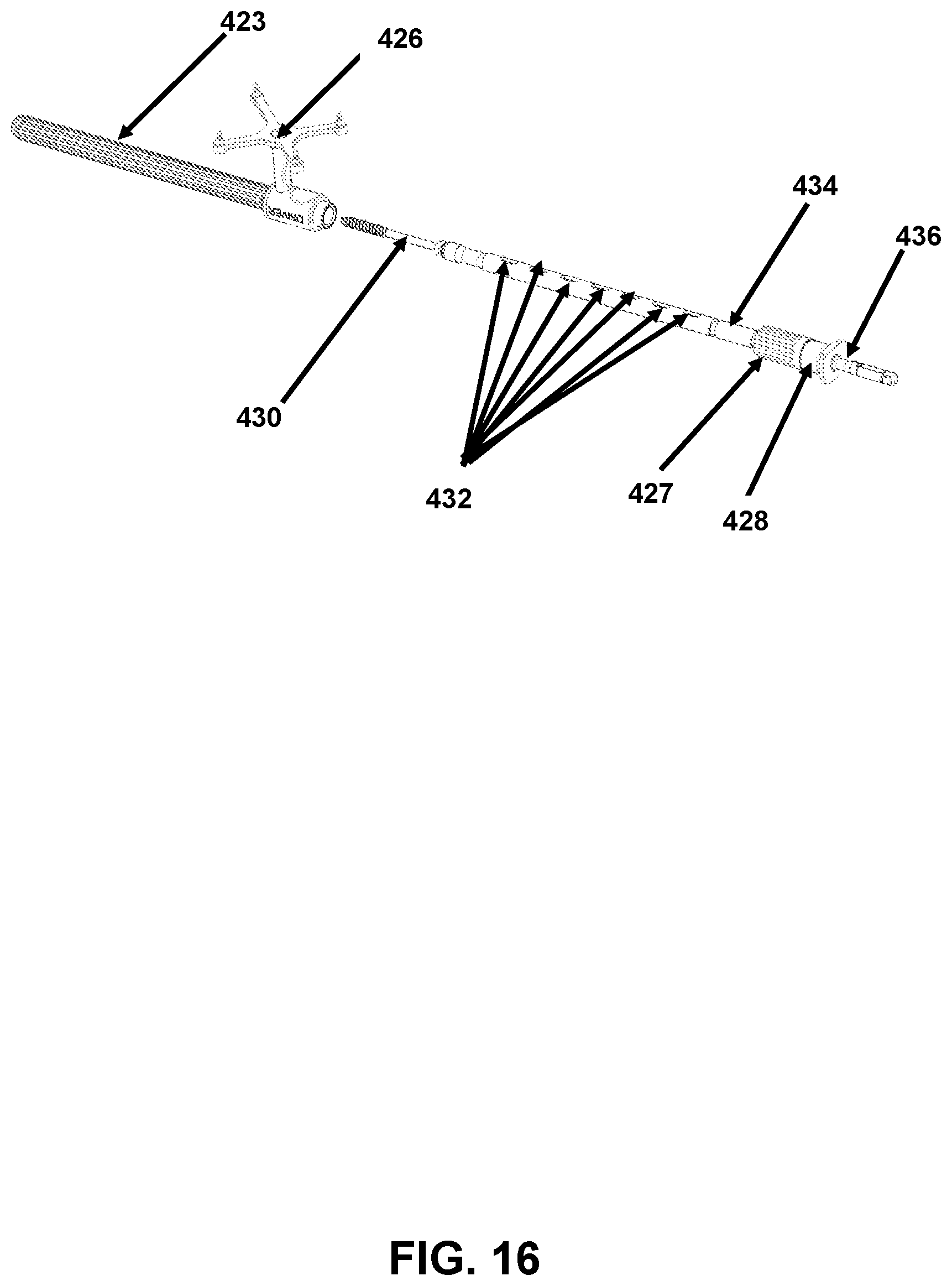 Patent US12426958 Figure 16 – Navigated pelvic implant system and associated method of use