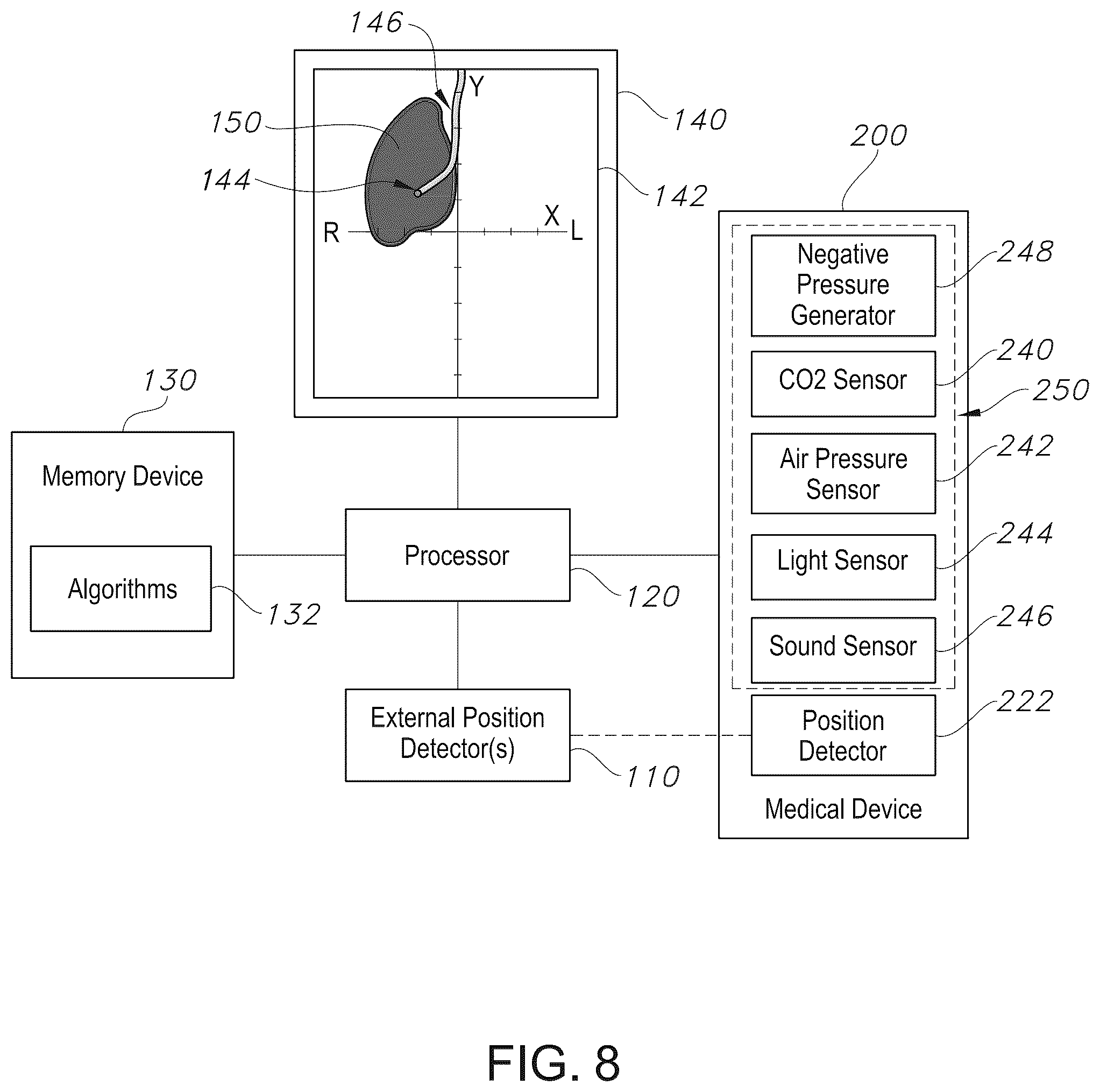 Patent US12426960 Figure 7 – Medical device position notification system