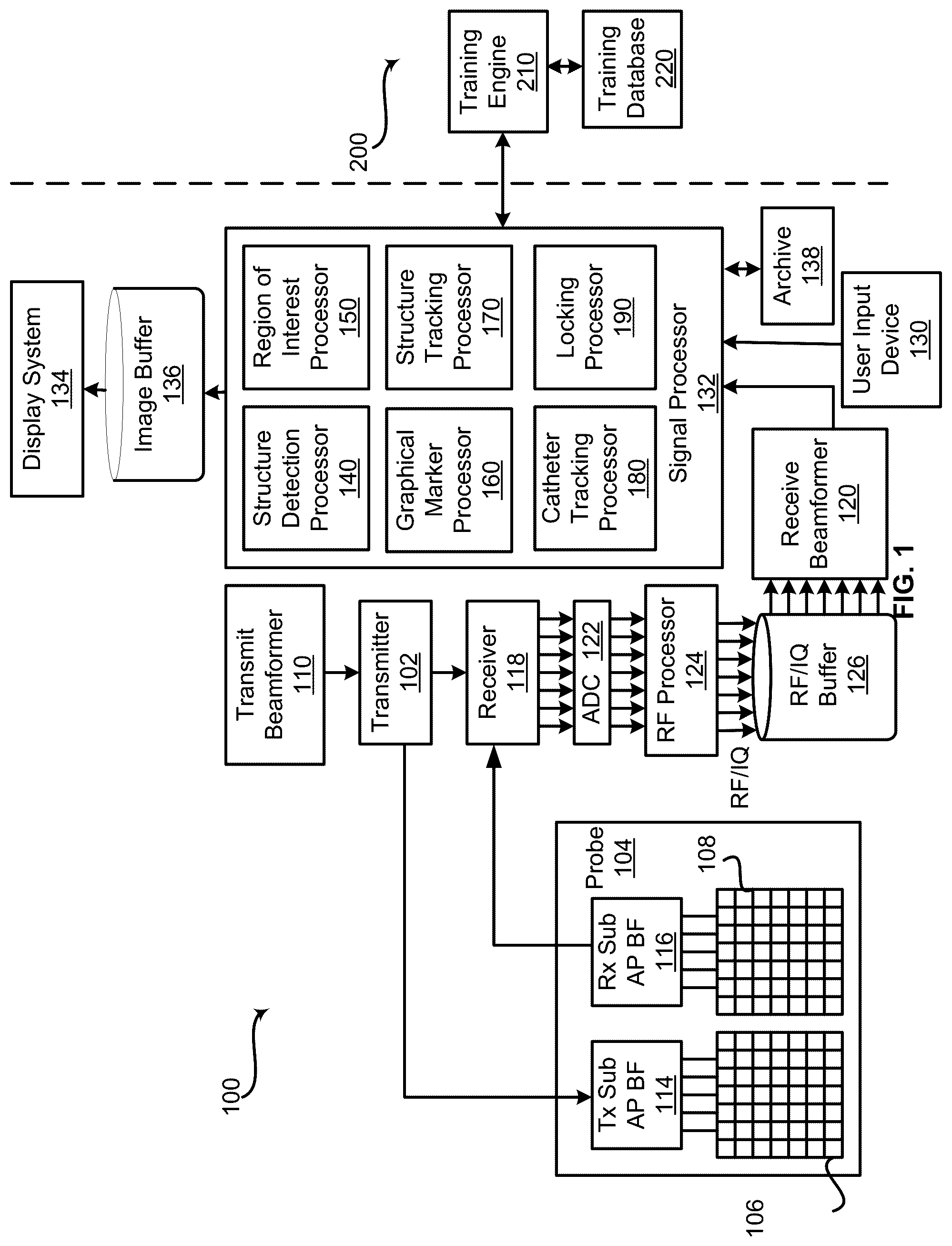 Patent US12426961 — System and method for automatic medical device placement in an anatomical structure using a locking mechanism — Figure 1