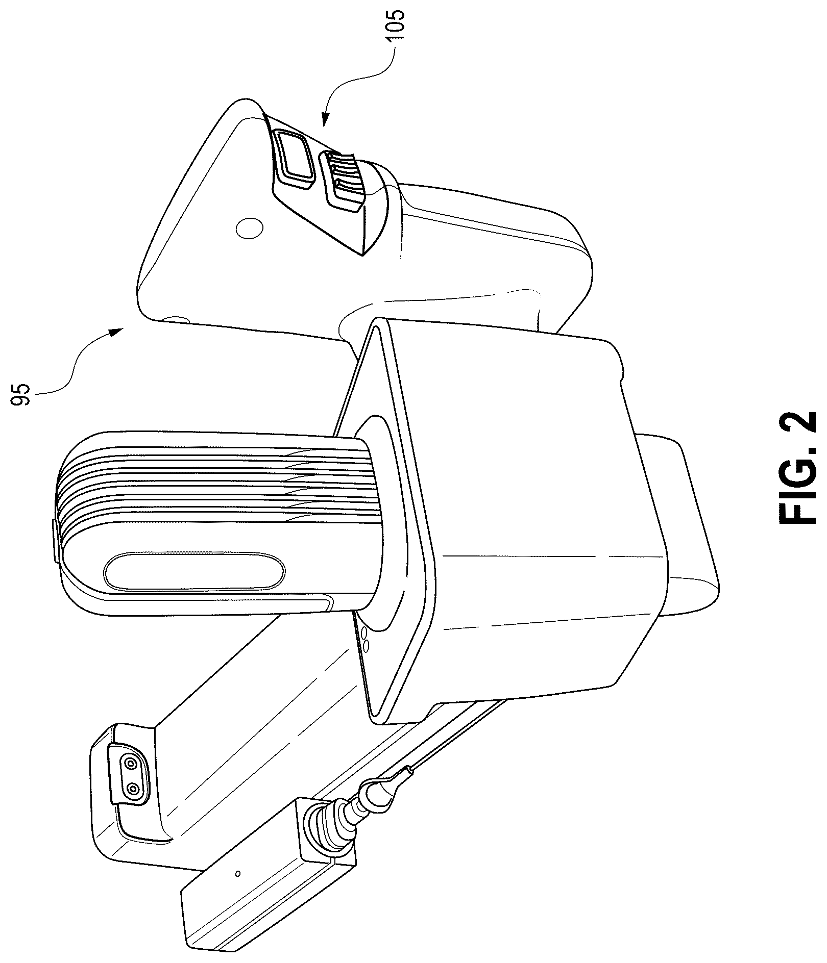 Patent US12426965 Figure 2 – Image-guided robotic arm for inserting a penetrating member into a body lumen