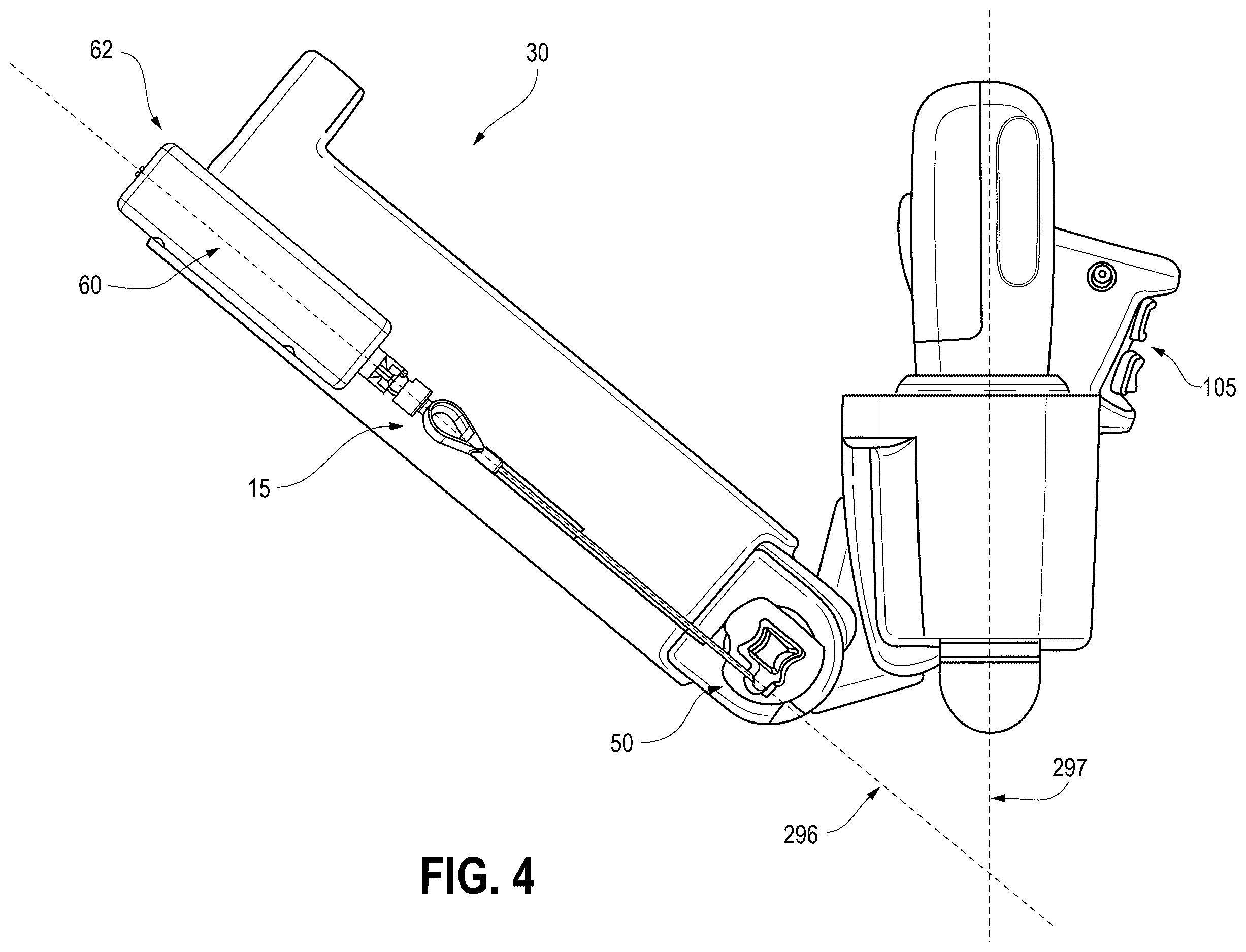 Patent US12426965 Figure 4 – Image-guided robotic arm for inserting a penetrating member into a body lumen