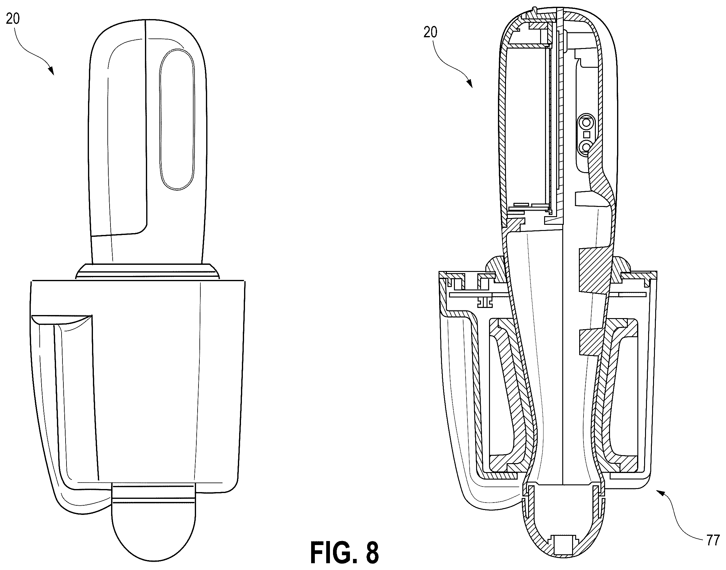 Patent US12426965 Figure 7 – Image-guided robotic arm for inserting a penetrating member into a body lumen