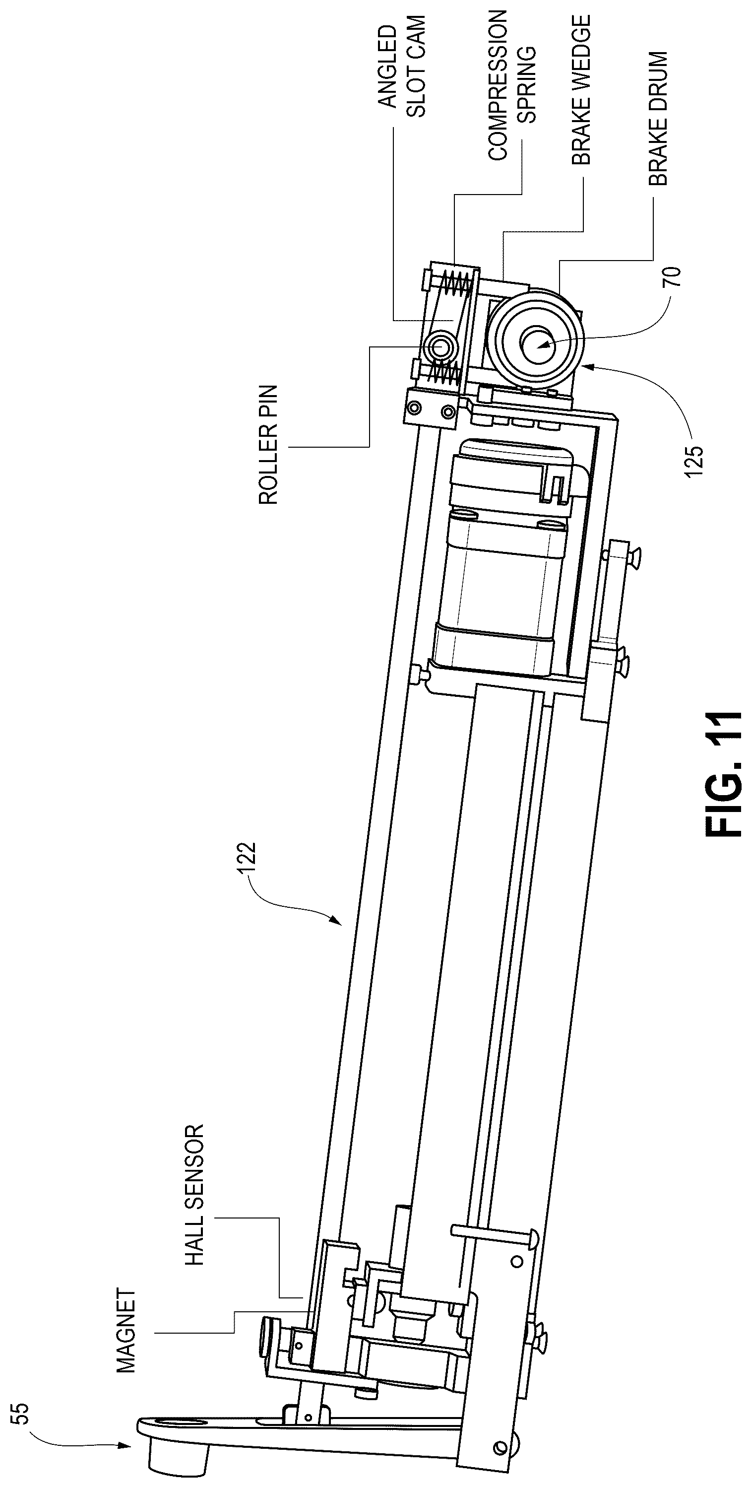 Patent US12426965 Figure 10 – Image-guided robotic arm for inserting a penetrating member into a body lumen