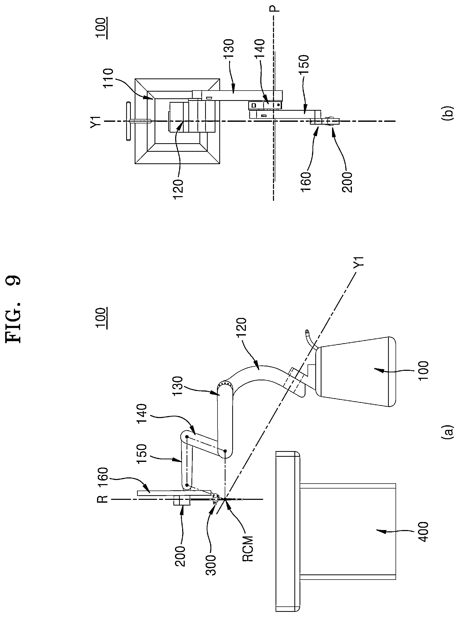 Patent US12426967 Figure 9 – Surgical robot arm