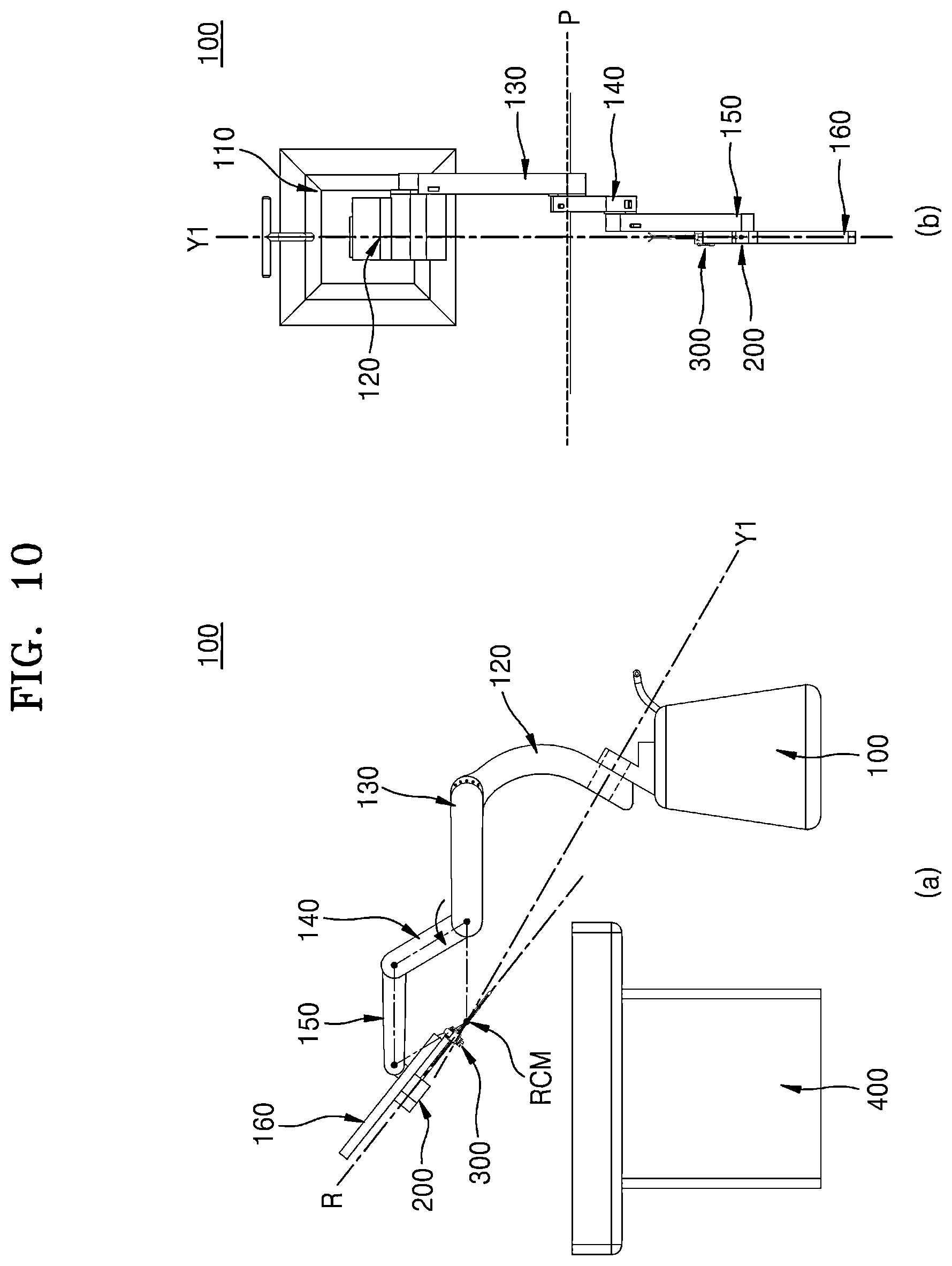 Patent US12426967 Figure 10 – Surgical robot arm