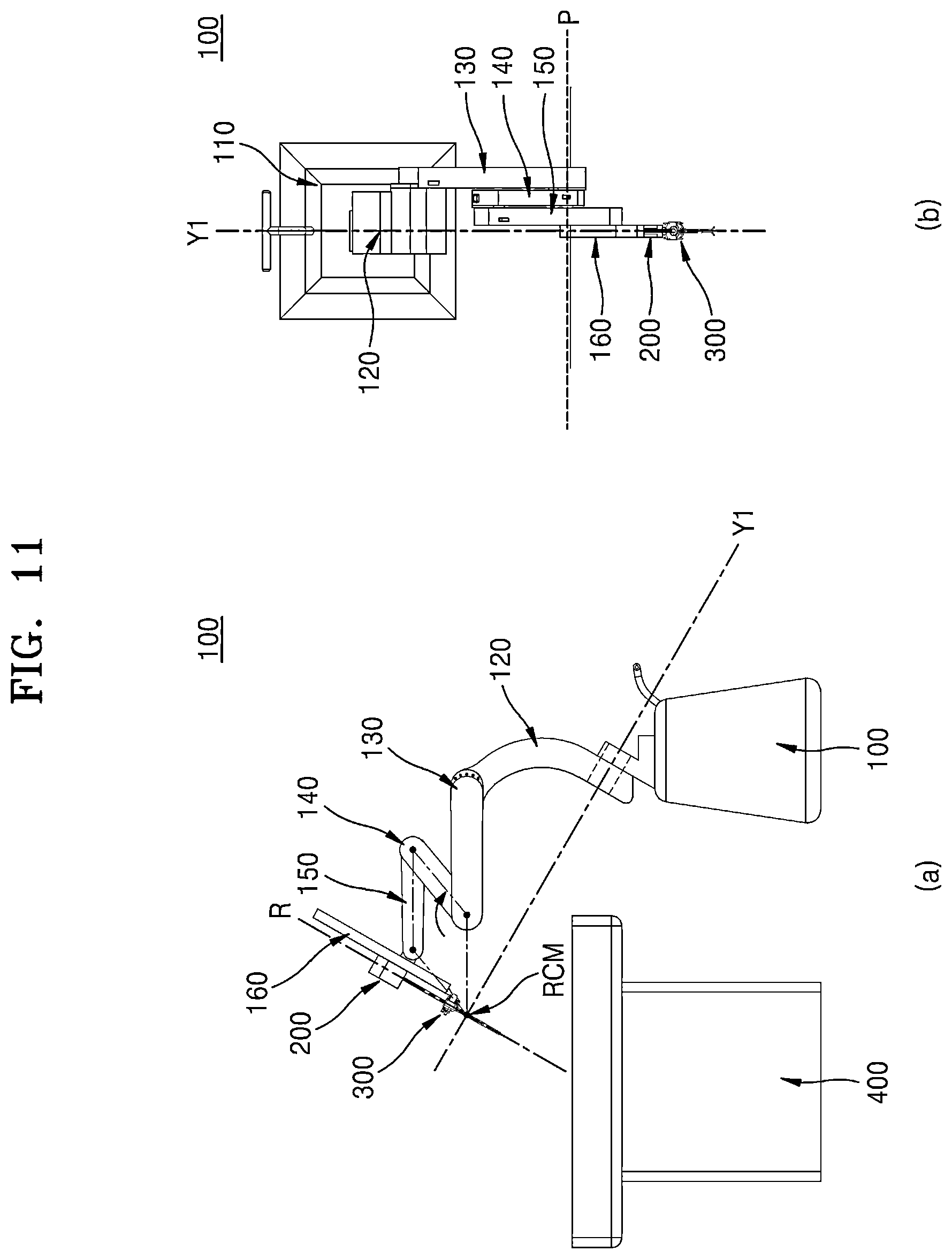 Patent US12426967 Figure 11 – Surgical robot arm