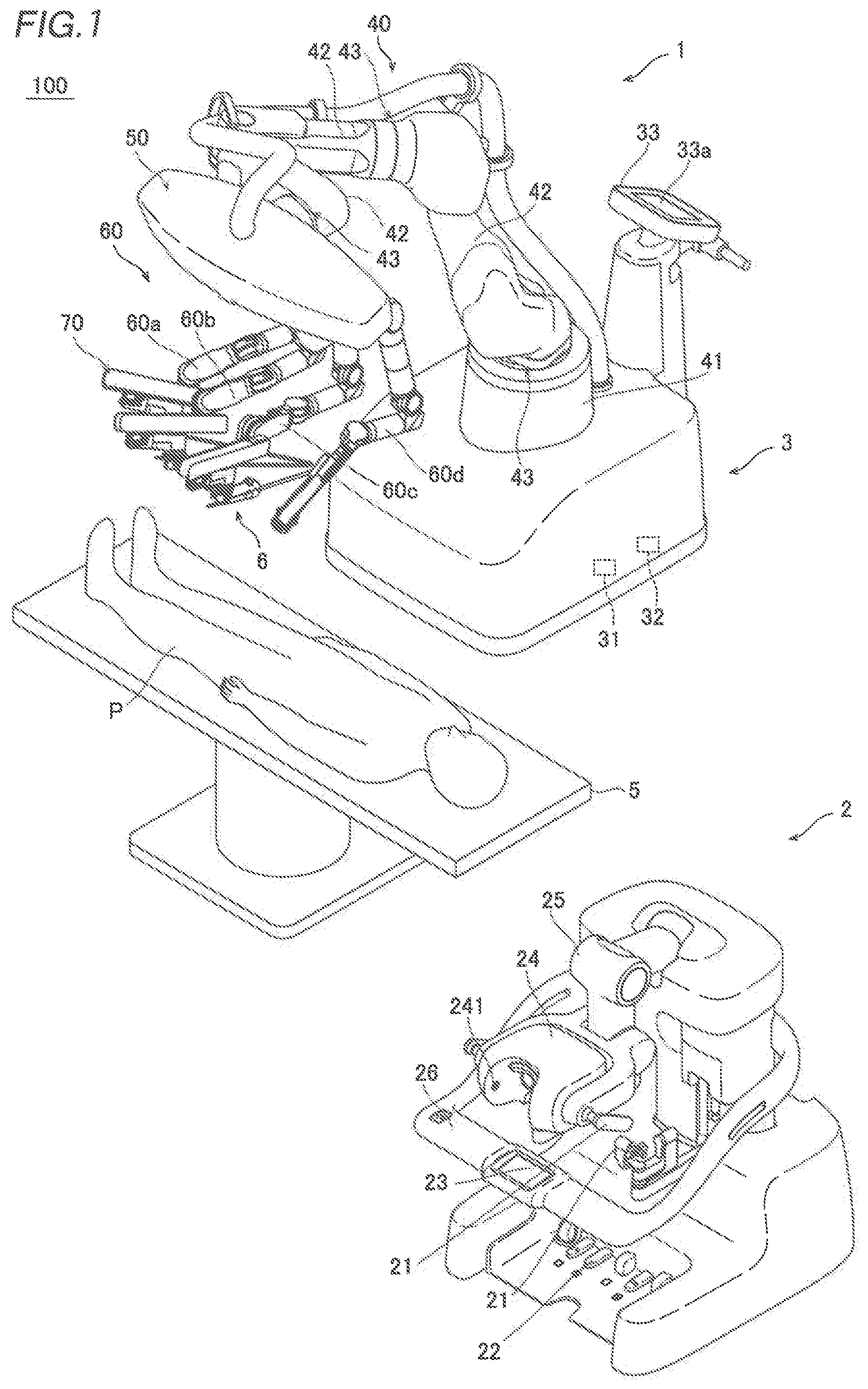 Patent US12426968 Figure 1 – Robotic surgical system and method for setting pivot position
