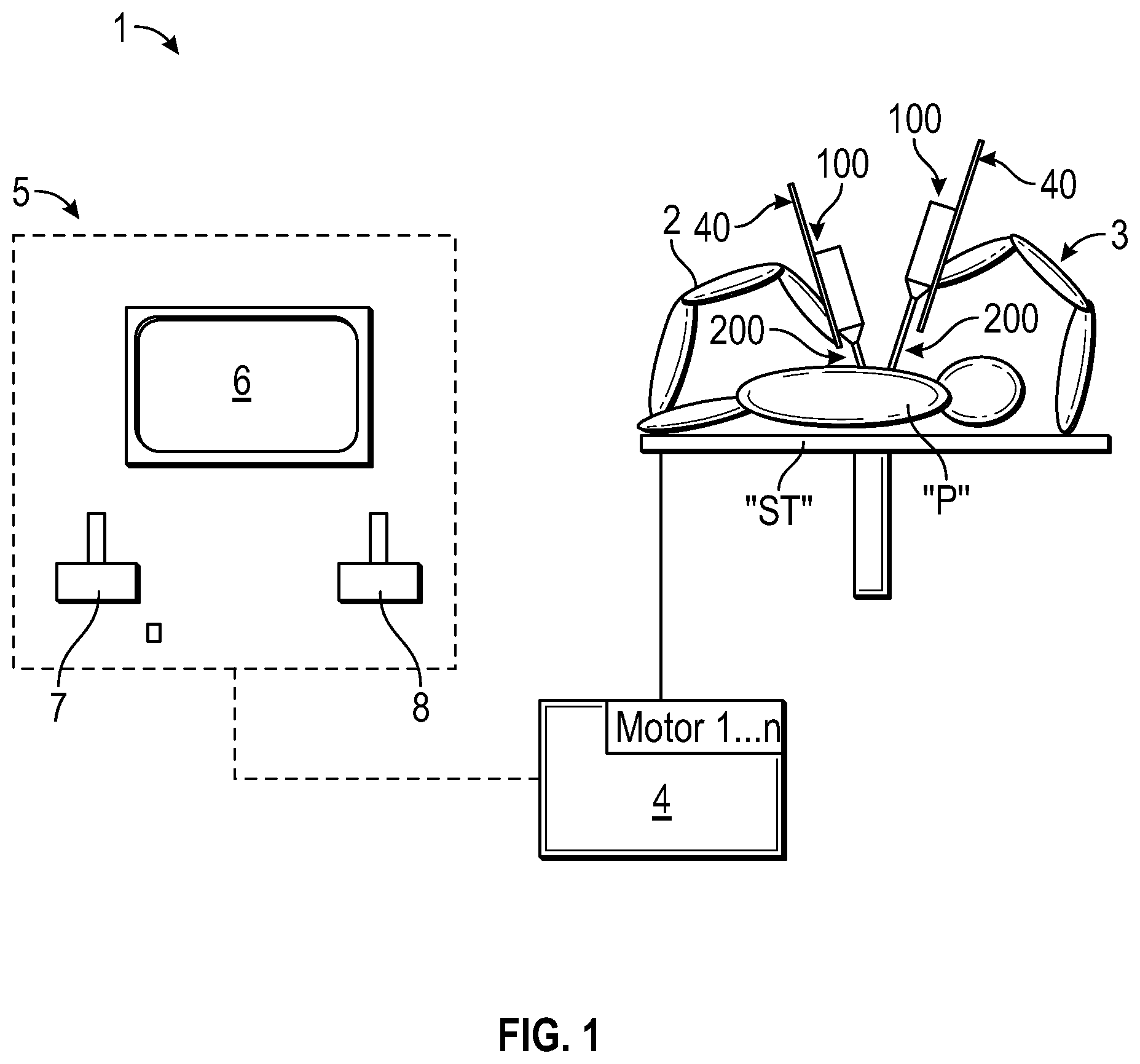 Patent US12426970 — Robotic surgical assemblies — Figure 1