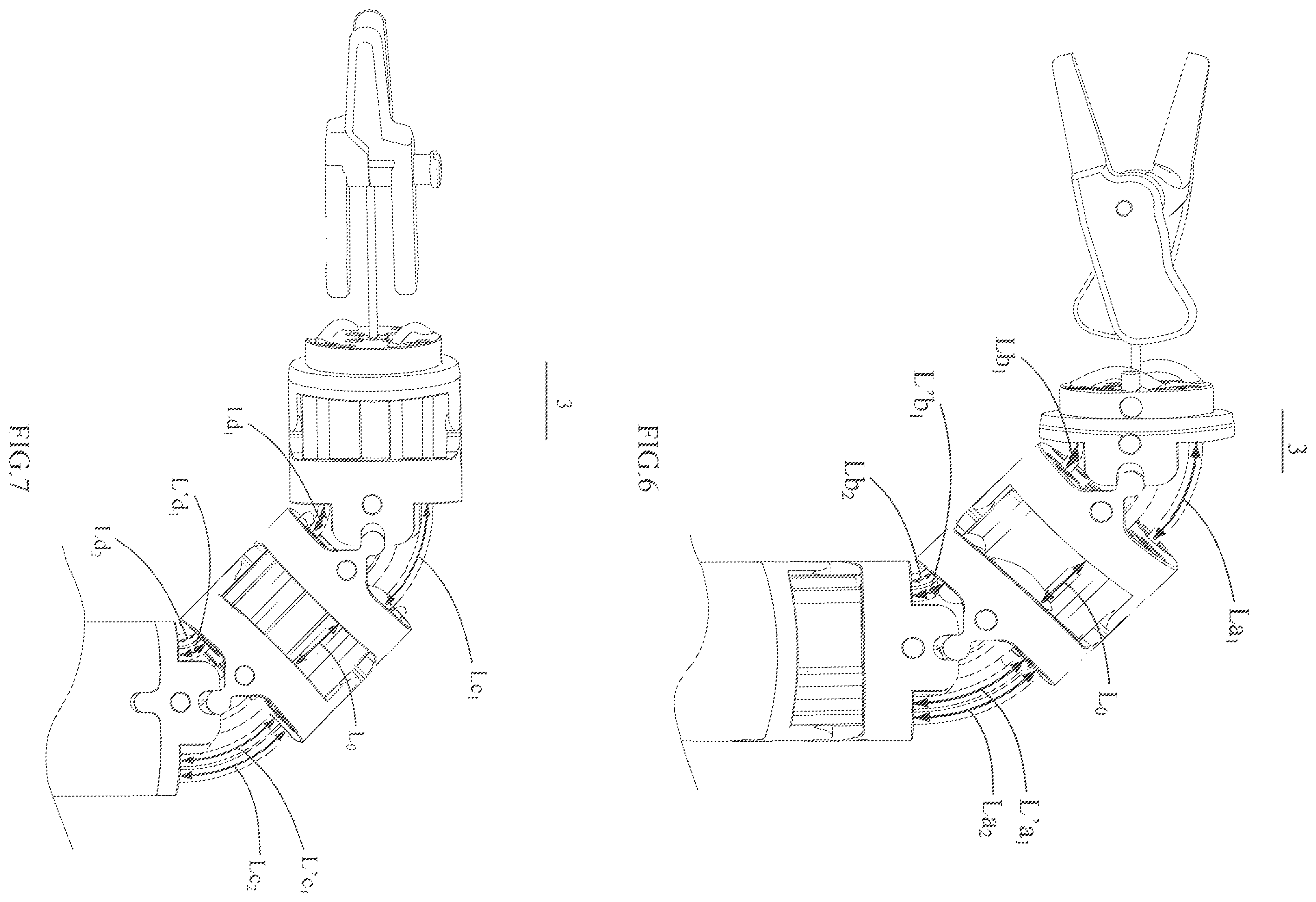 Patent US12426972 Figure 5 – Operating arm and surgical robot