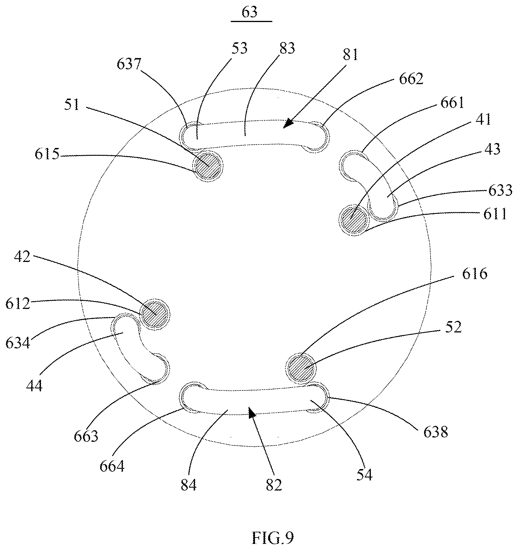 Patent US12426972 Figure 7 – Operating arm and surgical robot