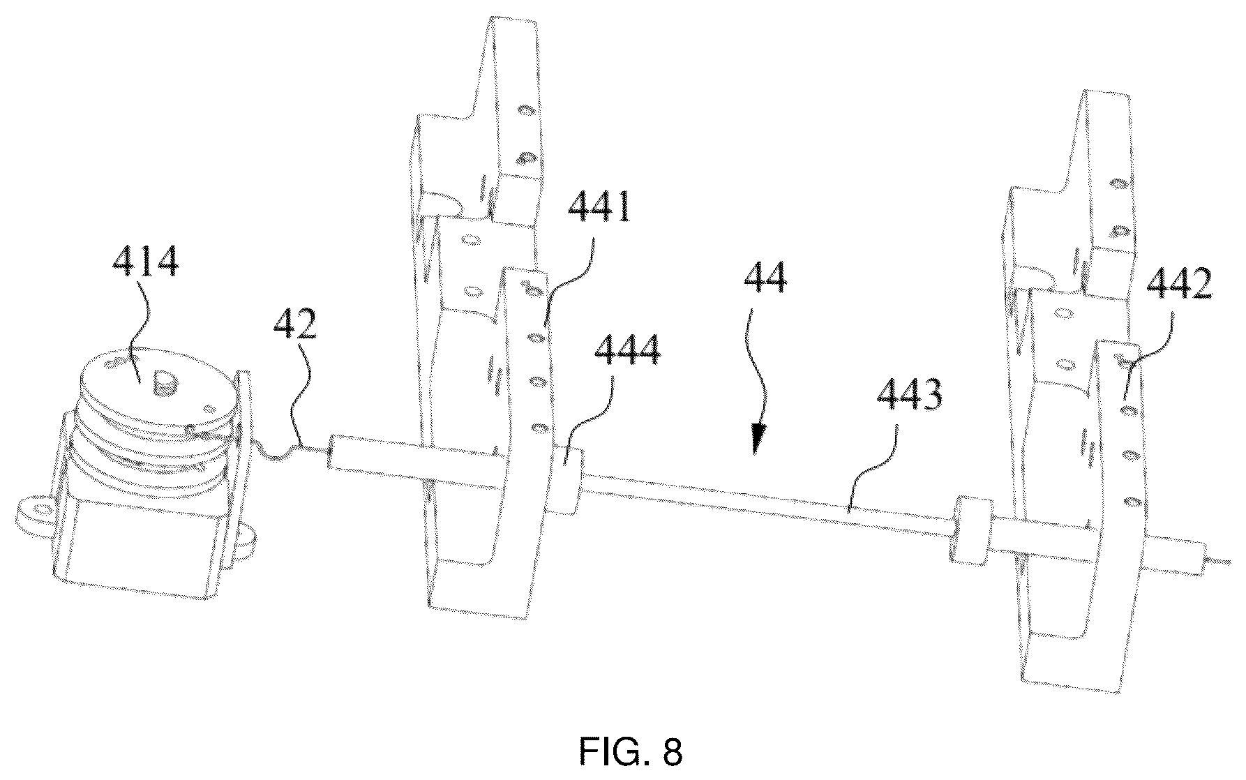 Patent US12426975 Figure 6 – Instrument drive apparatus