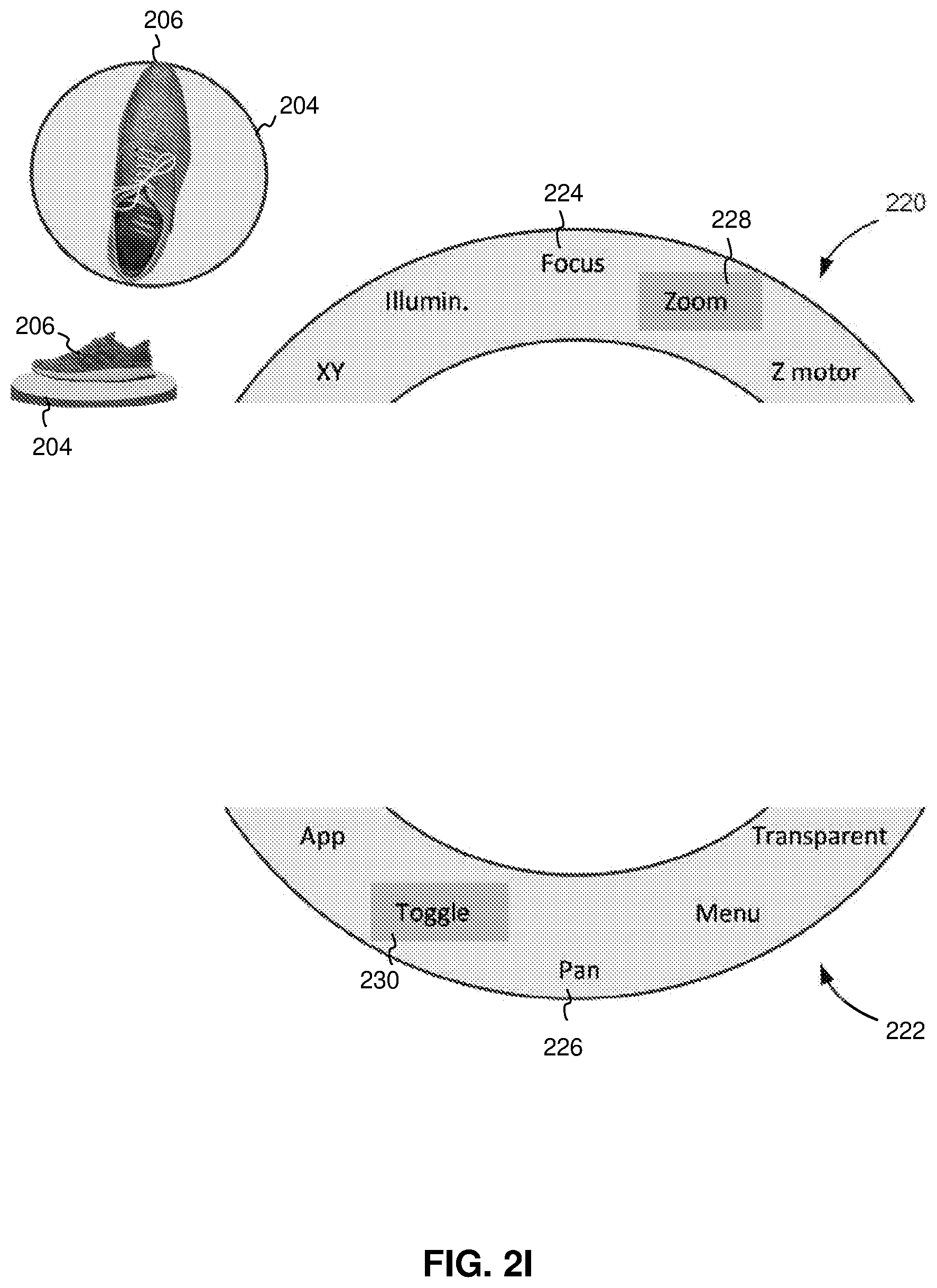 Patent US12426976 Figure 8 – User interface for controlling a surgical system