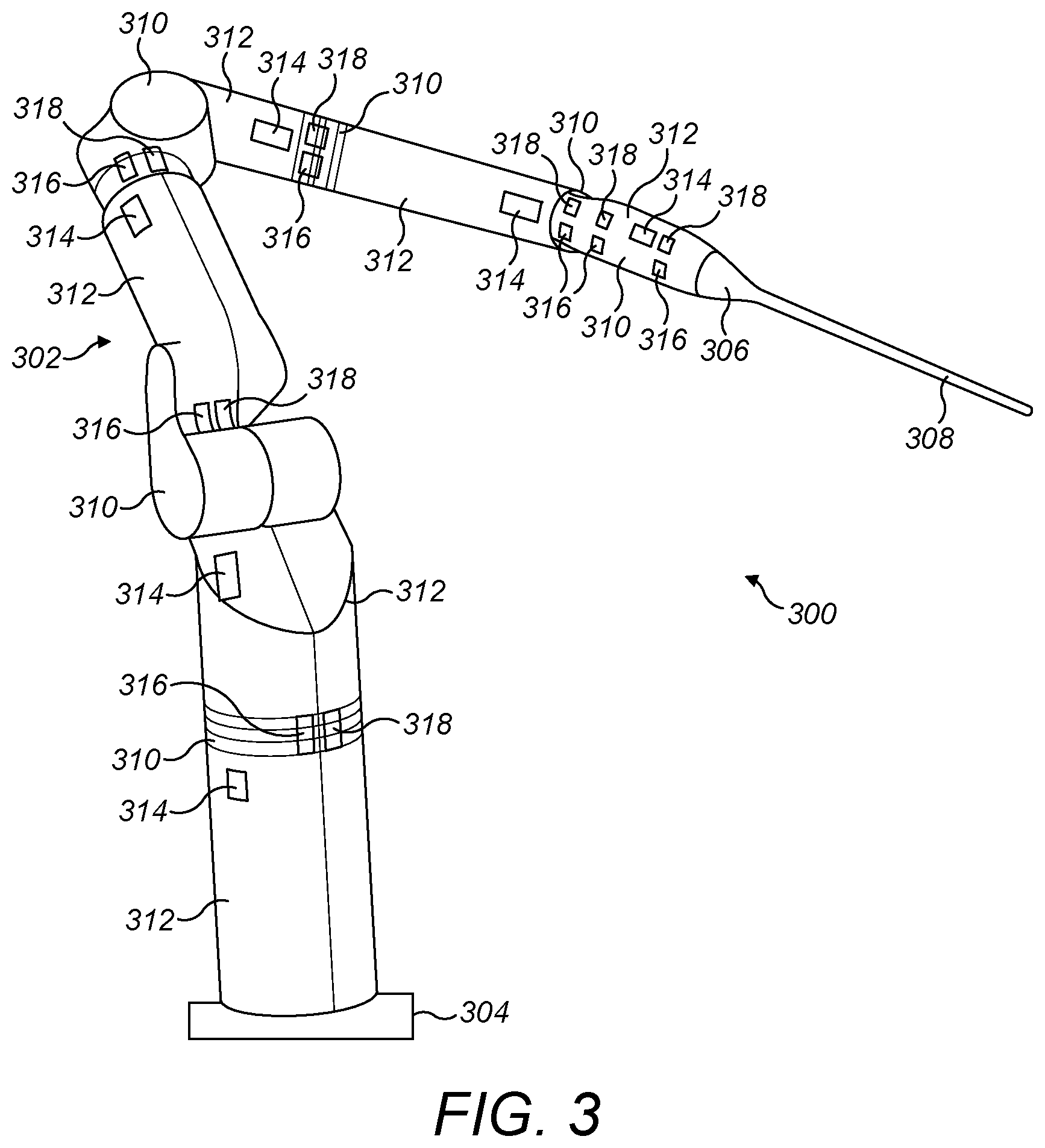 Patent US12426977 Figure 3 – Virtual console for controlling a surgical robot