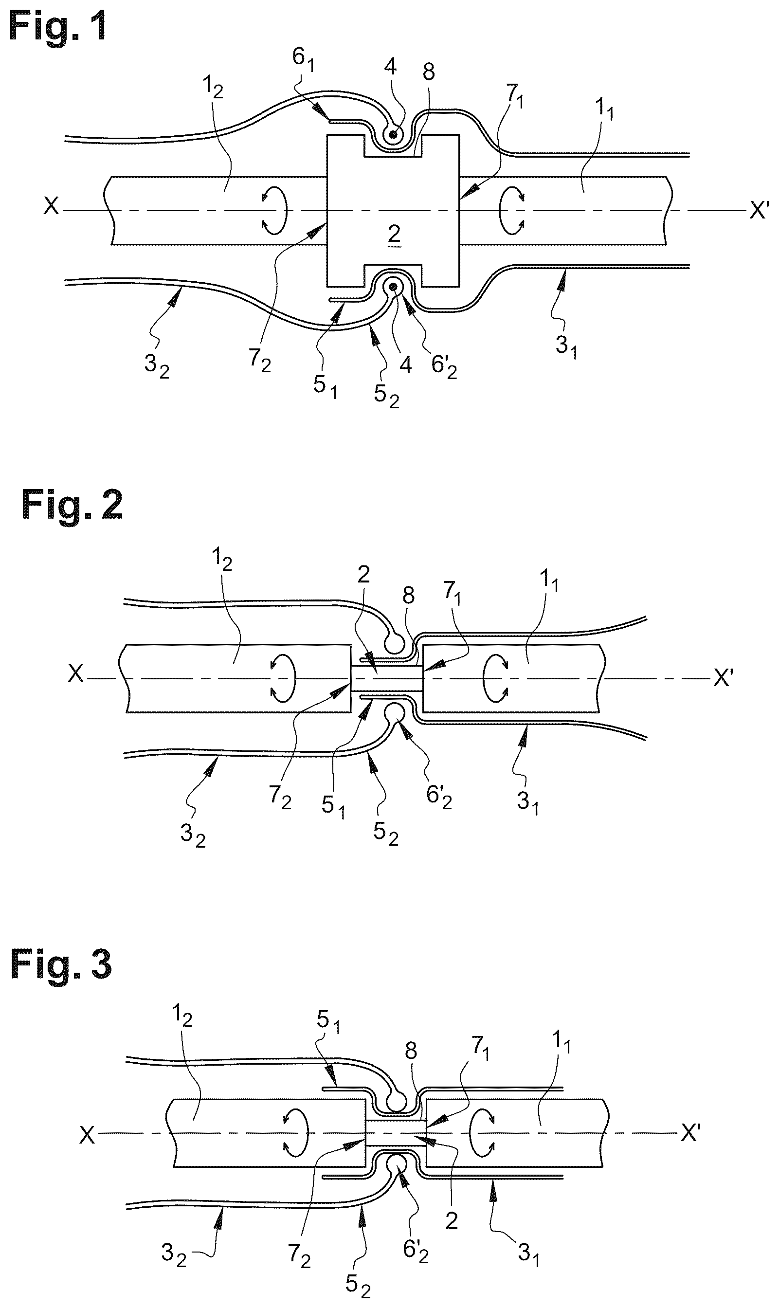 Patent US12426978 Figure 1 – Sterile covering and rotating joint device