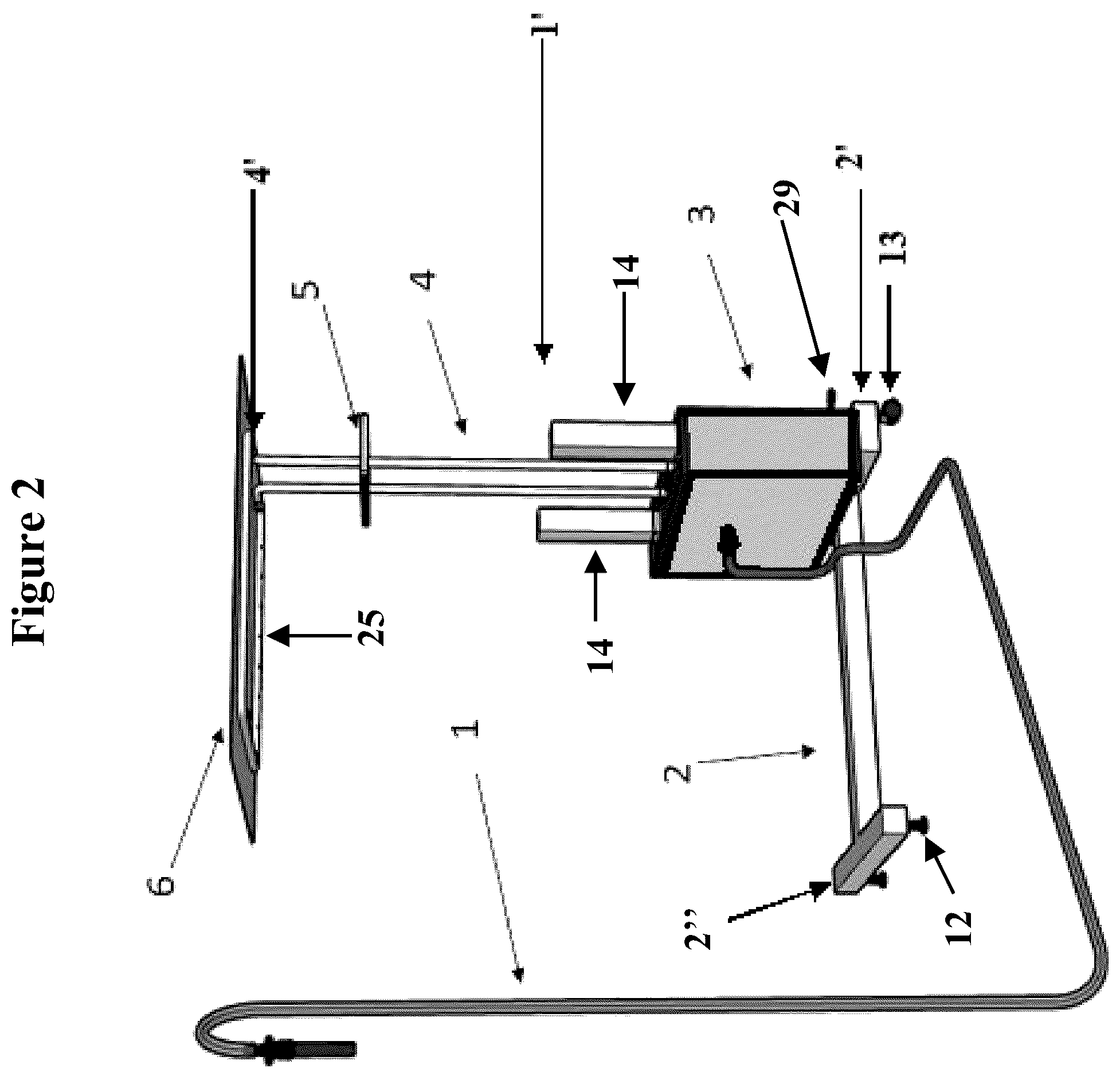 Patent US12426980 Figure 2 – Dental operatory protection table