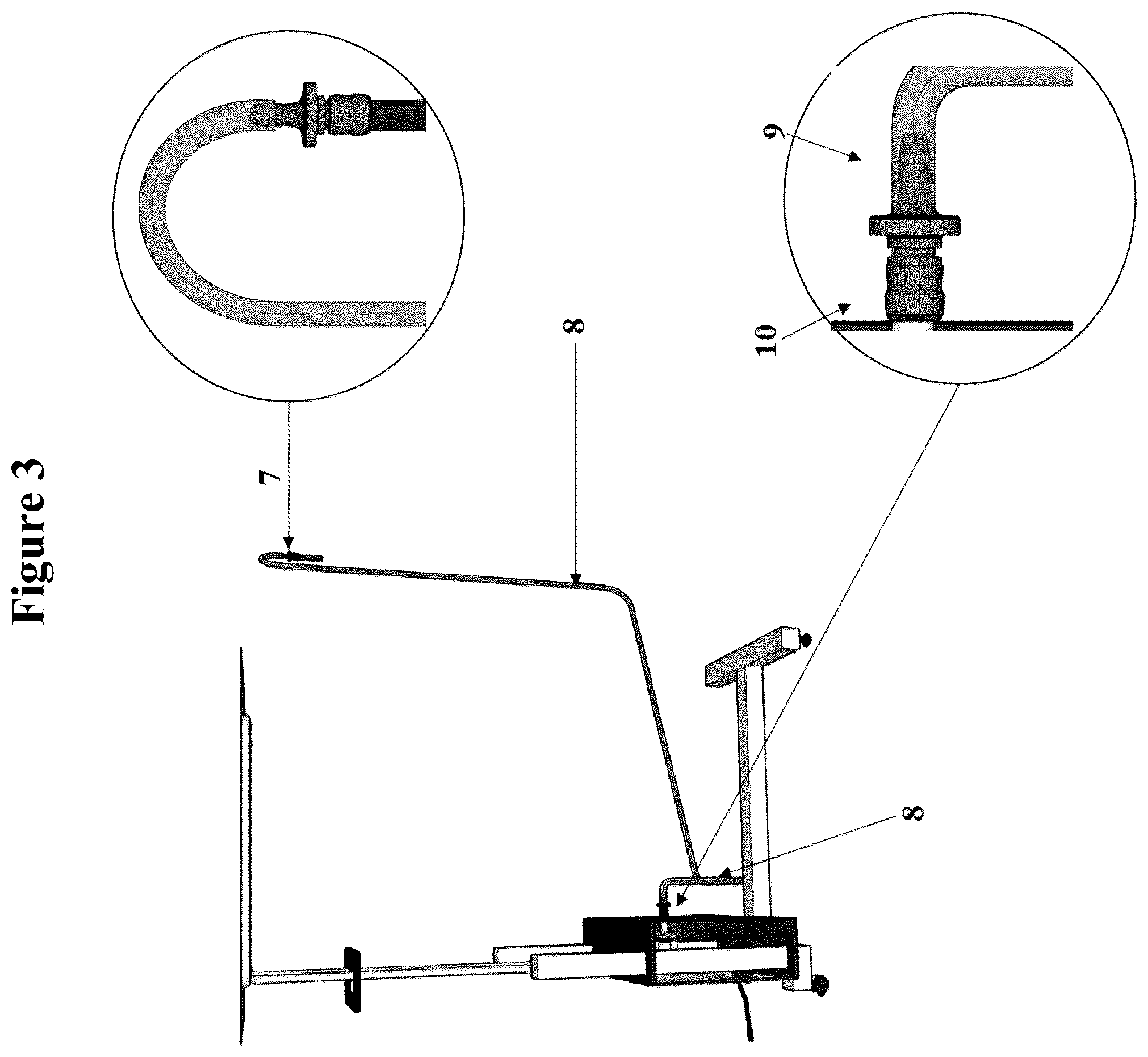 Patent US12426980 Figure 5 – Dental operatory protection table