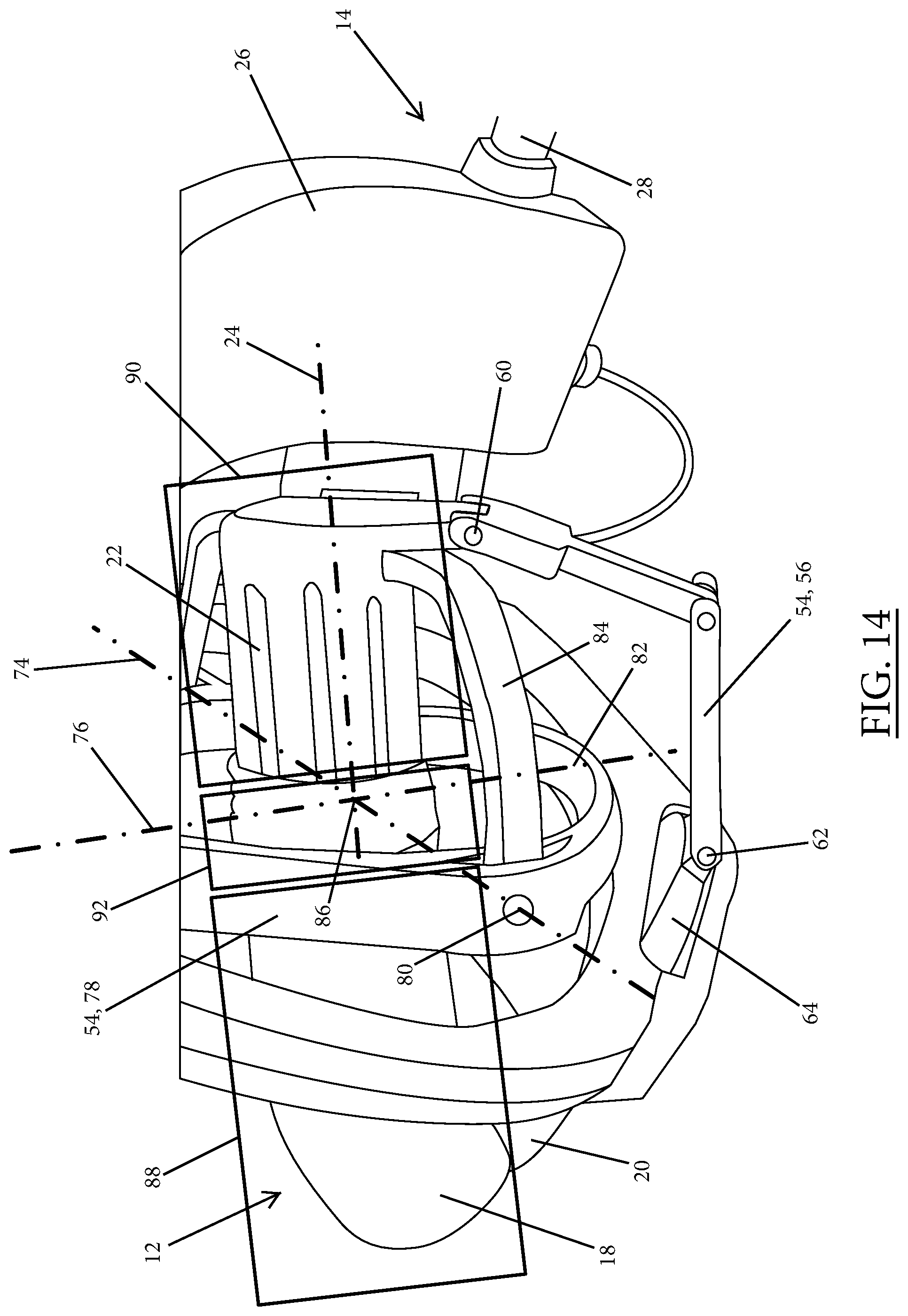 Patent US12426982 Figure 14 – Surgical tool and assembly