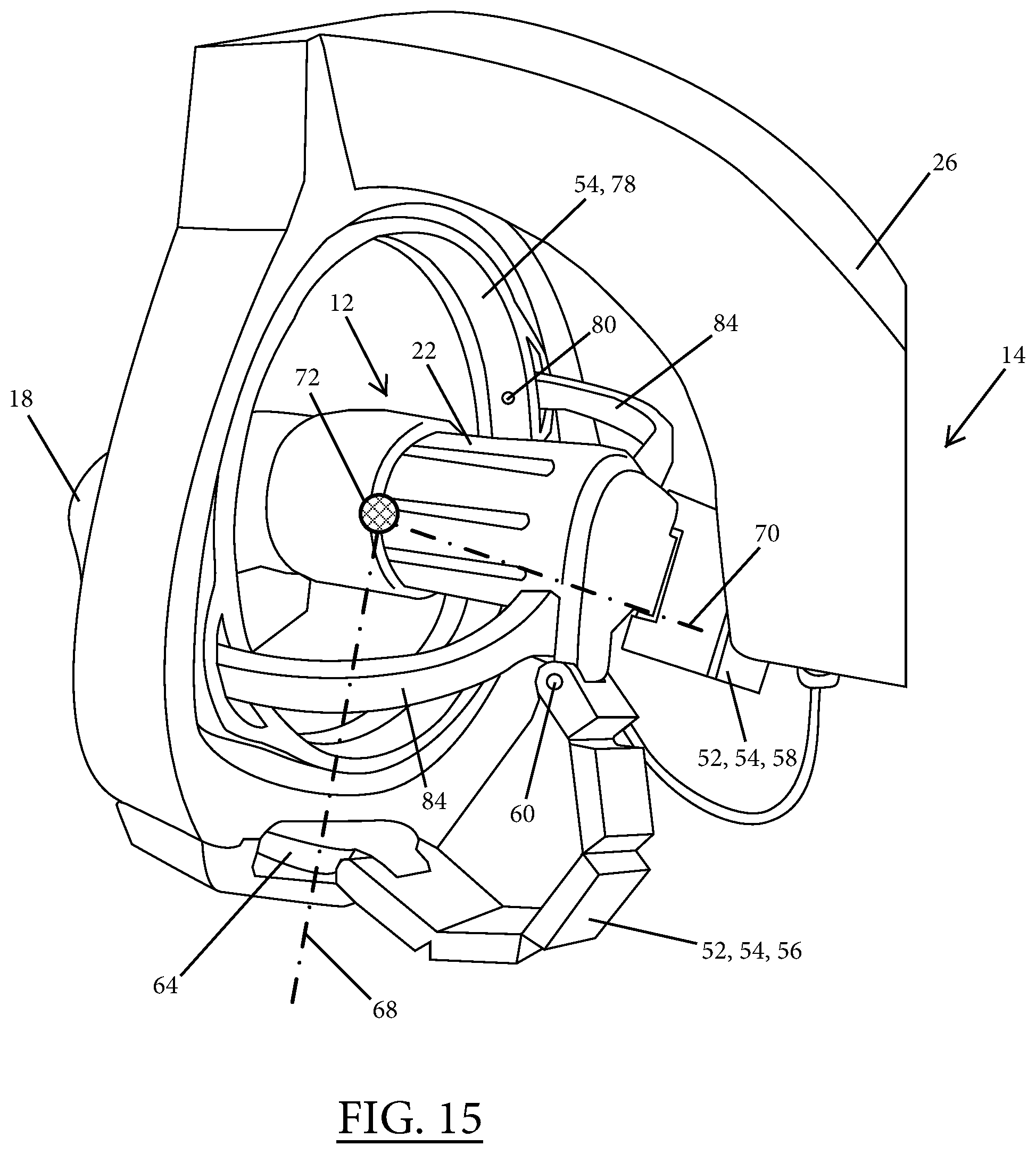 Patent US12426982 Figure 15 – Surgical tool and assembly