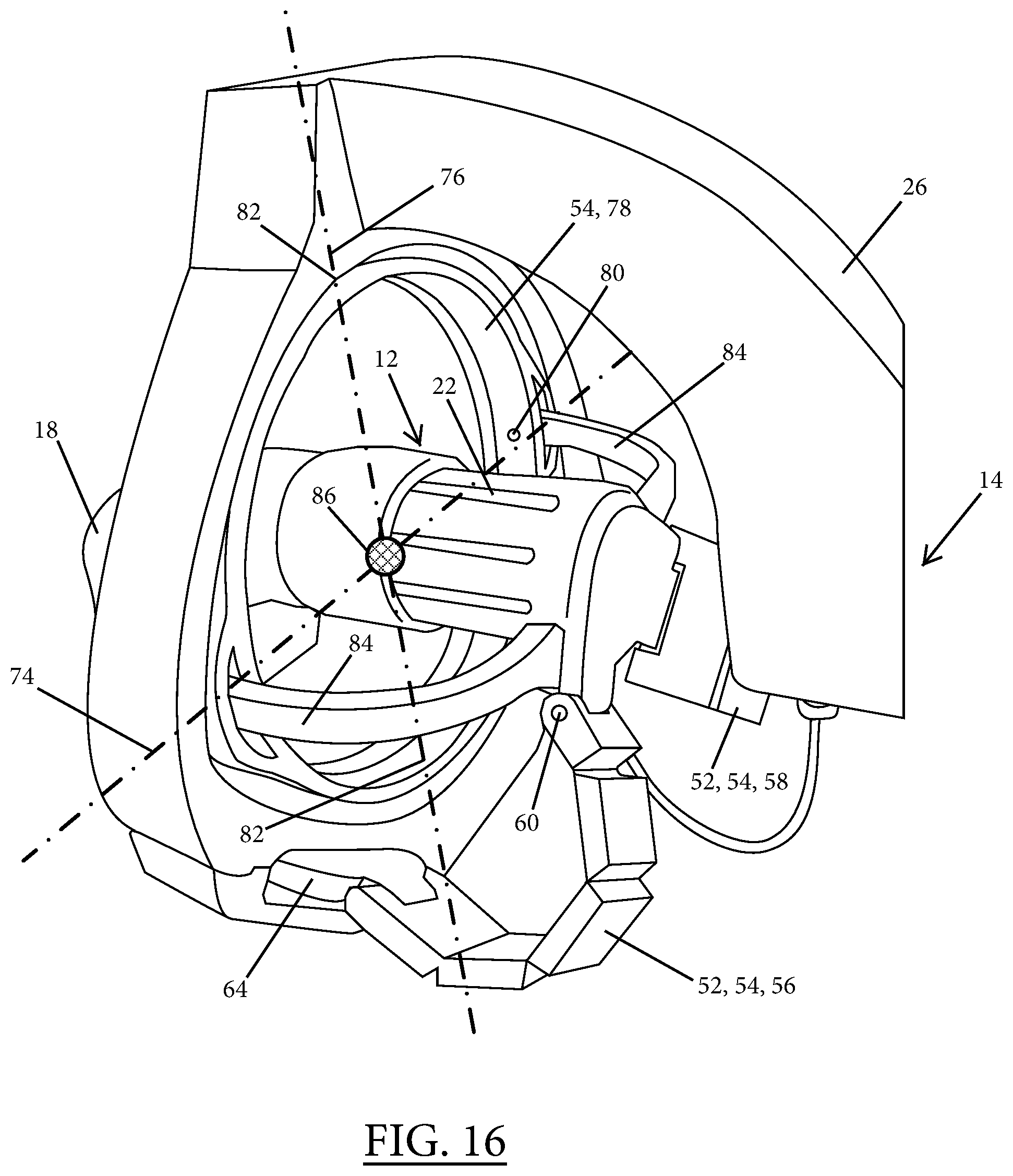 Patent US12426982 Figure 16 – Surgical tool and assembly