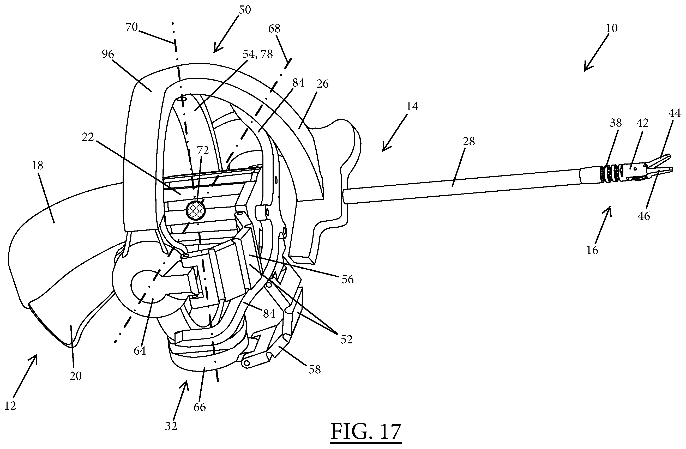 Patent US12426982 Figure 17 – Surgical tool and assembly