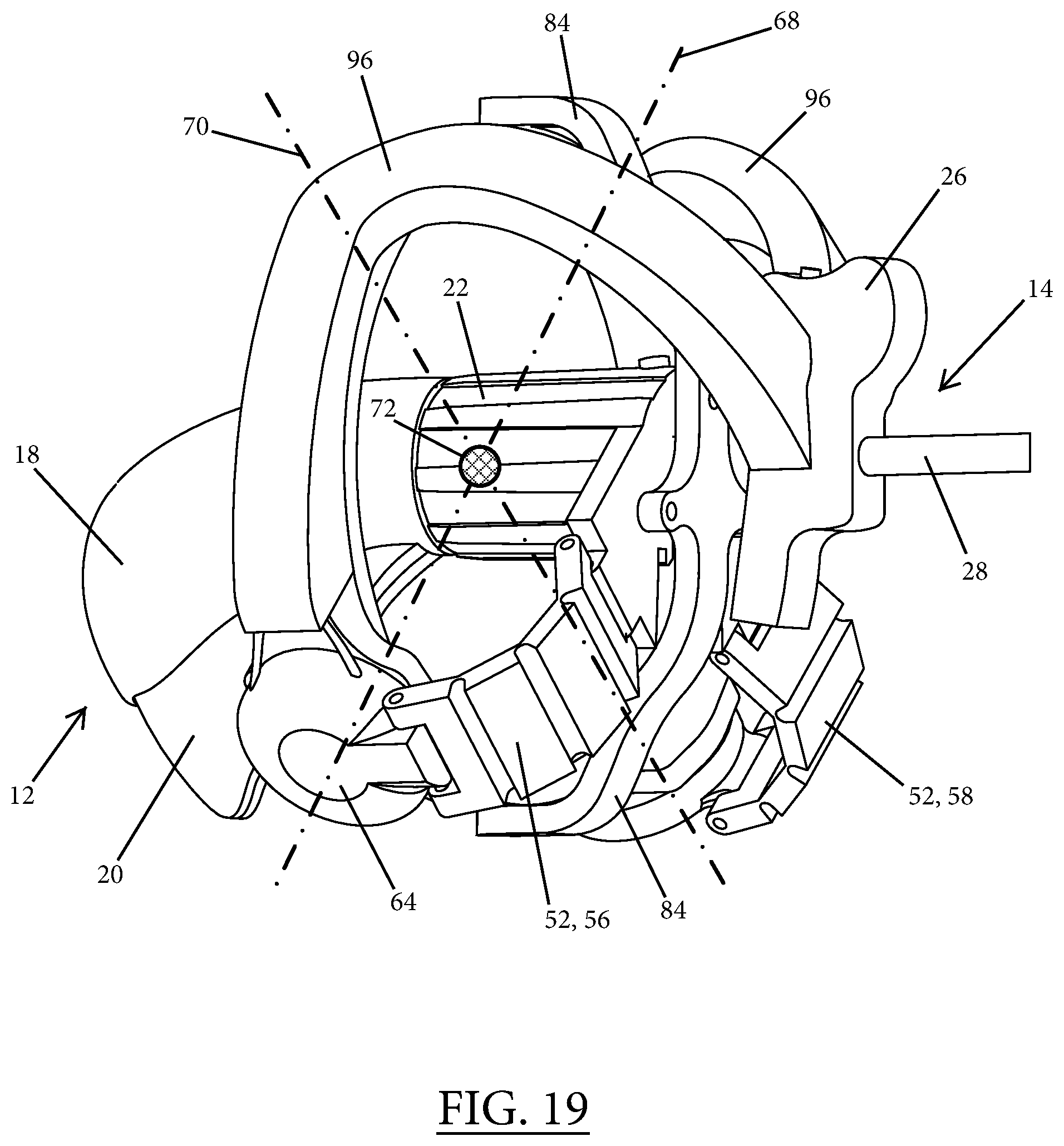 Patent US12426982 Figure 19 – Surgical tool and assembly