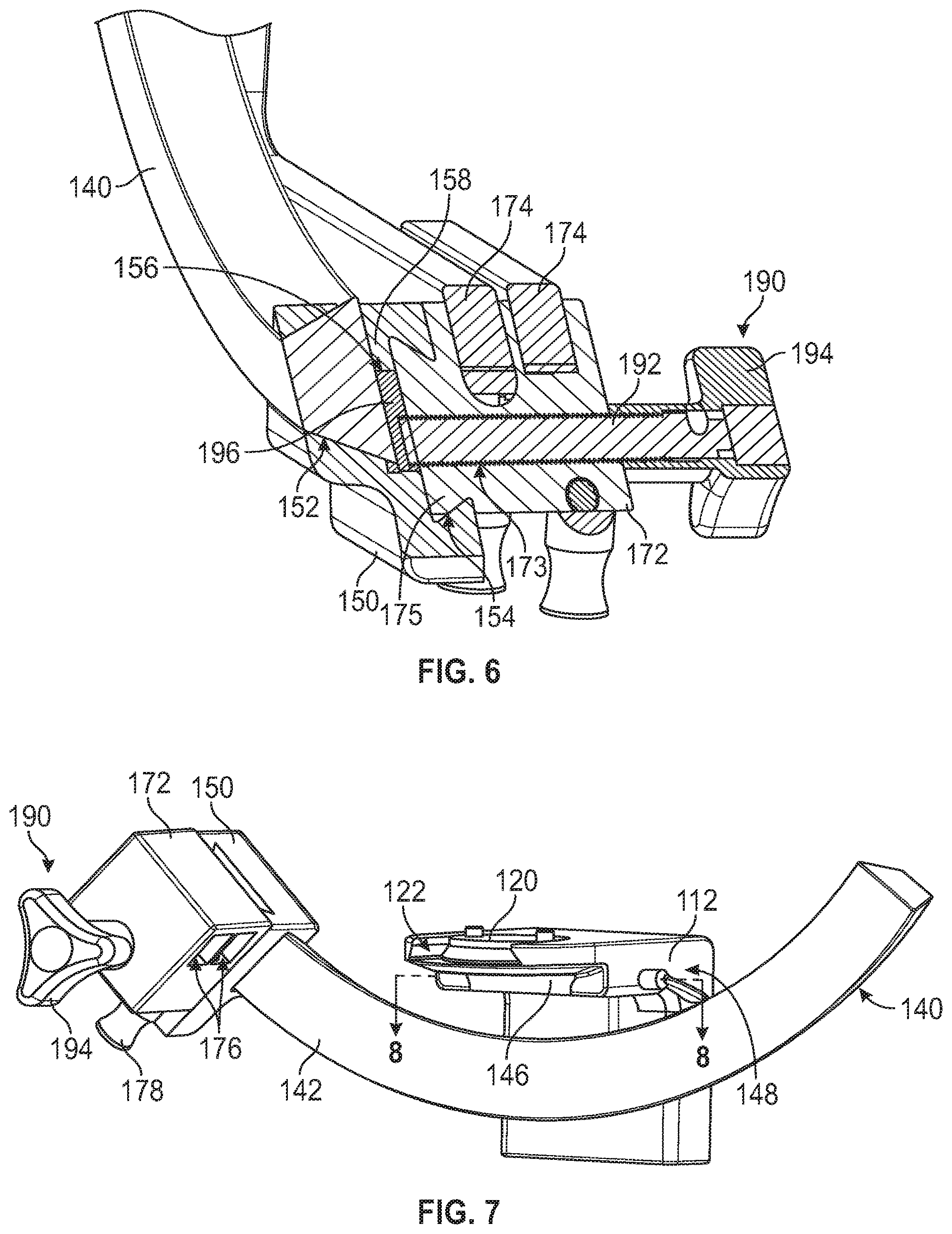 Patent US12426983 Figure 5 – Head stabilization system and method with arc features