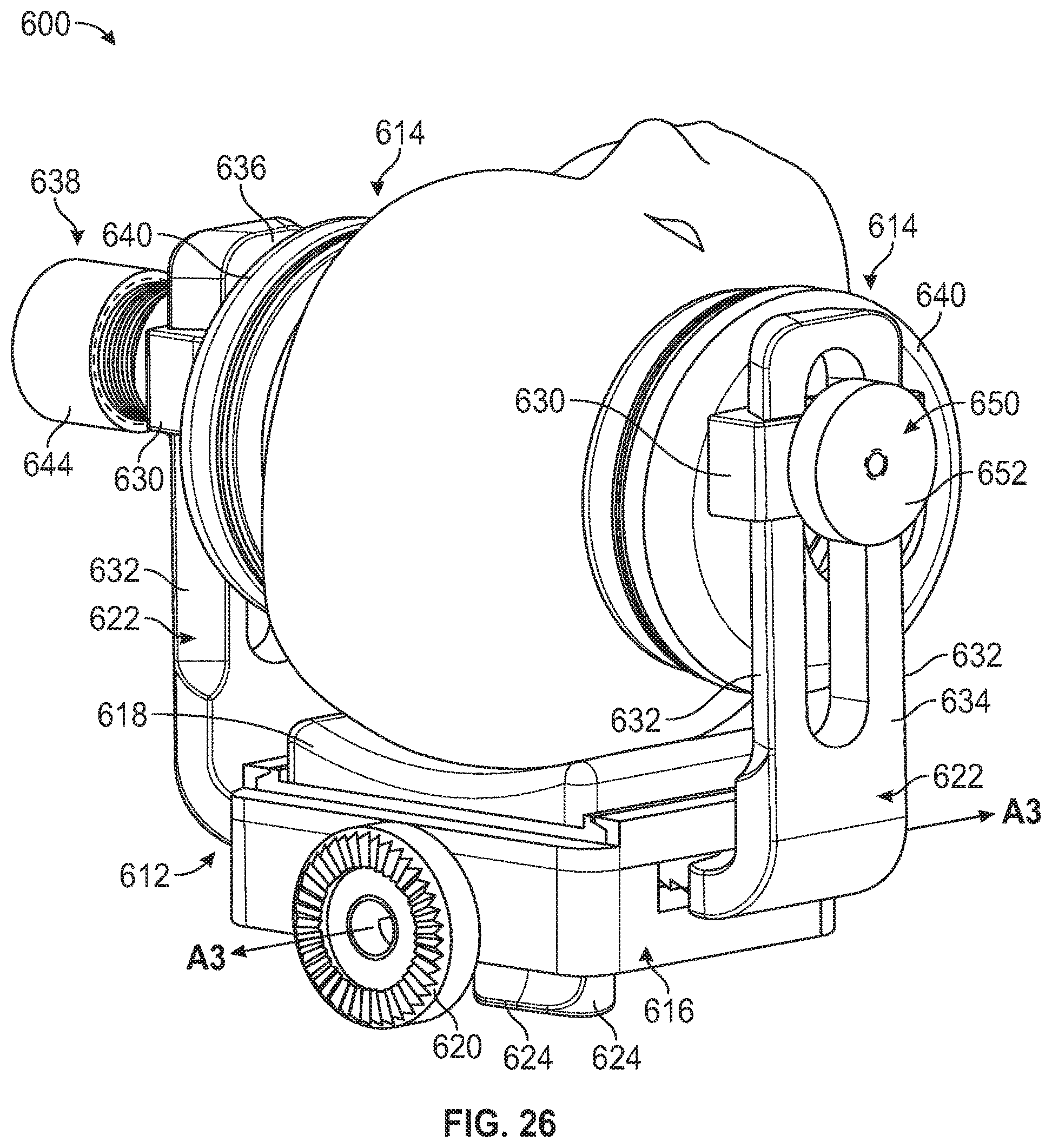Patent US12426983 Figure 20 – Head stabilization system and method with arc features