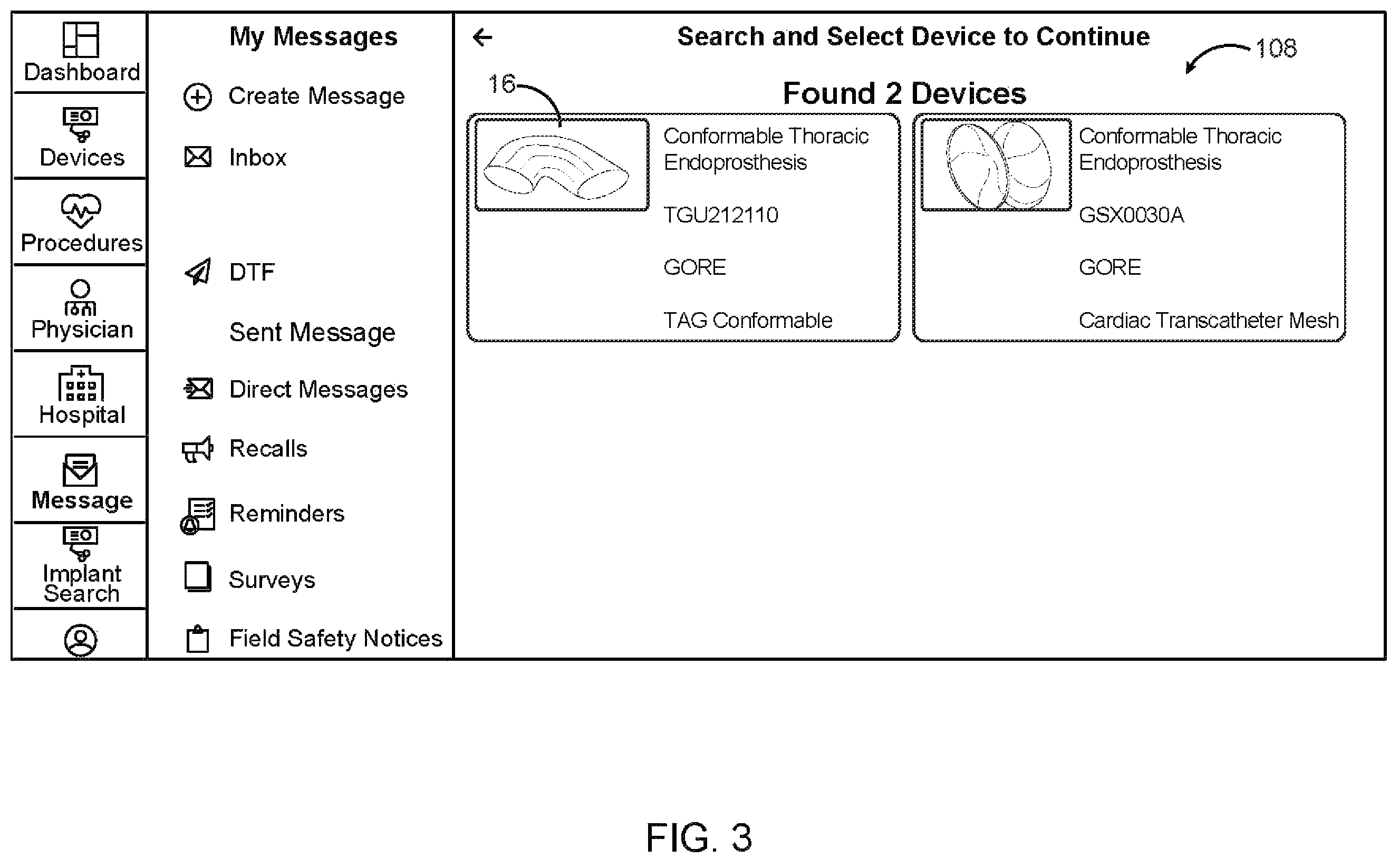 Patent US12426987 Figure 3 – Medical implant tracking system