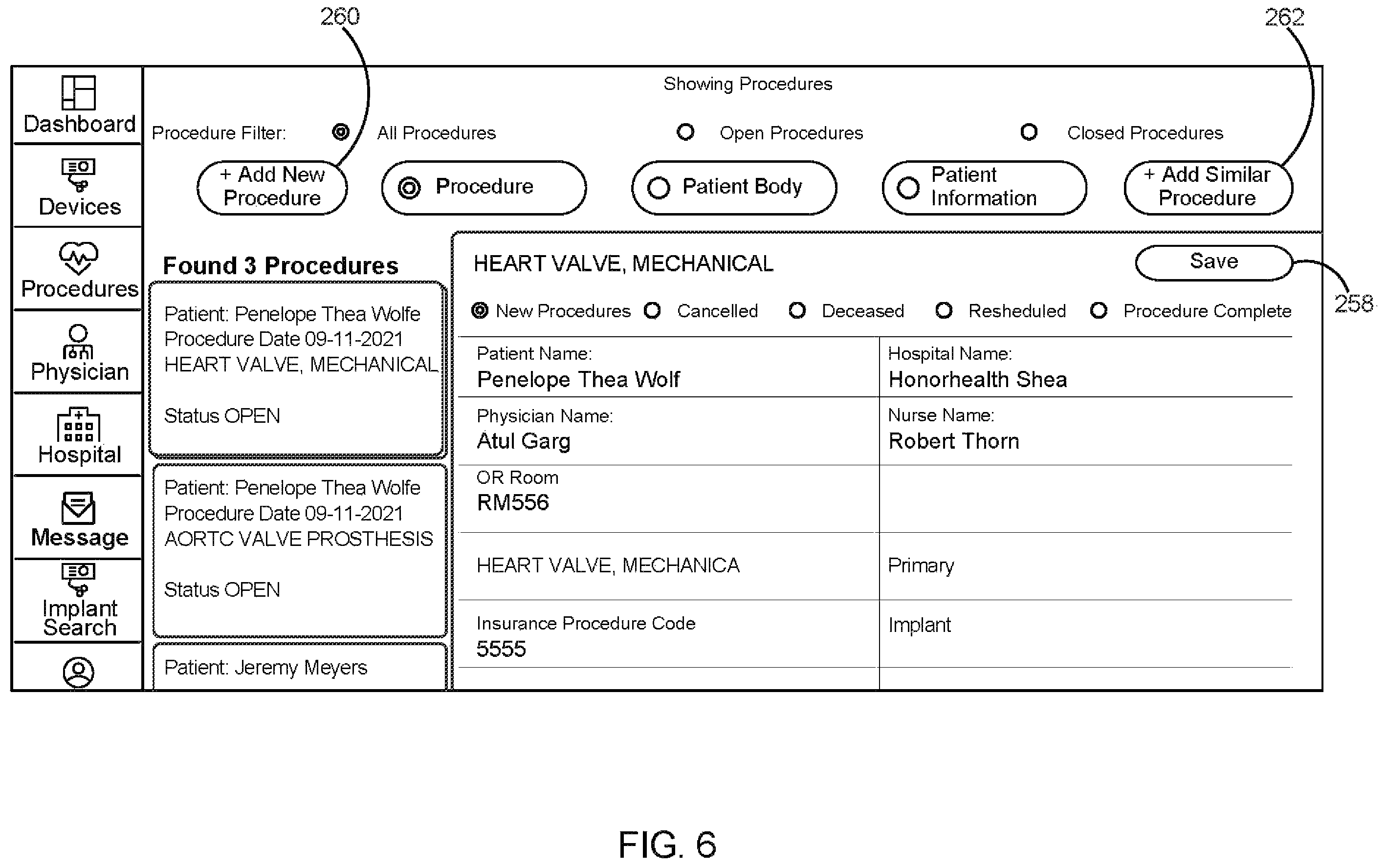 Patent US12426987 Figure 6 – Medical implant tracking system