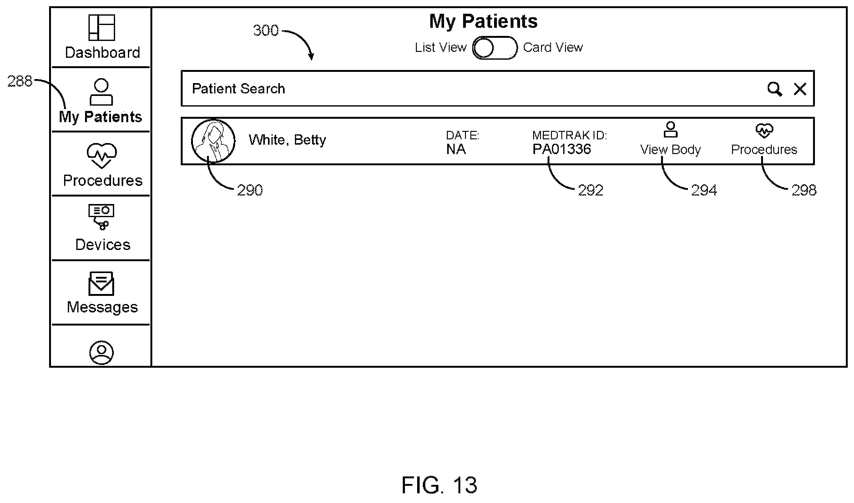 Patent US12426987 Figure 13 – Medical implant tracking system