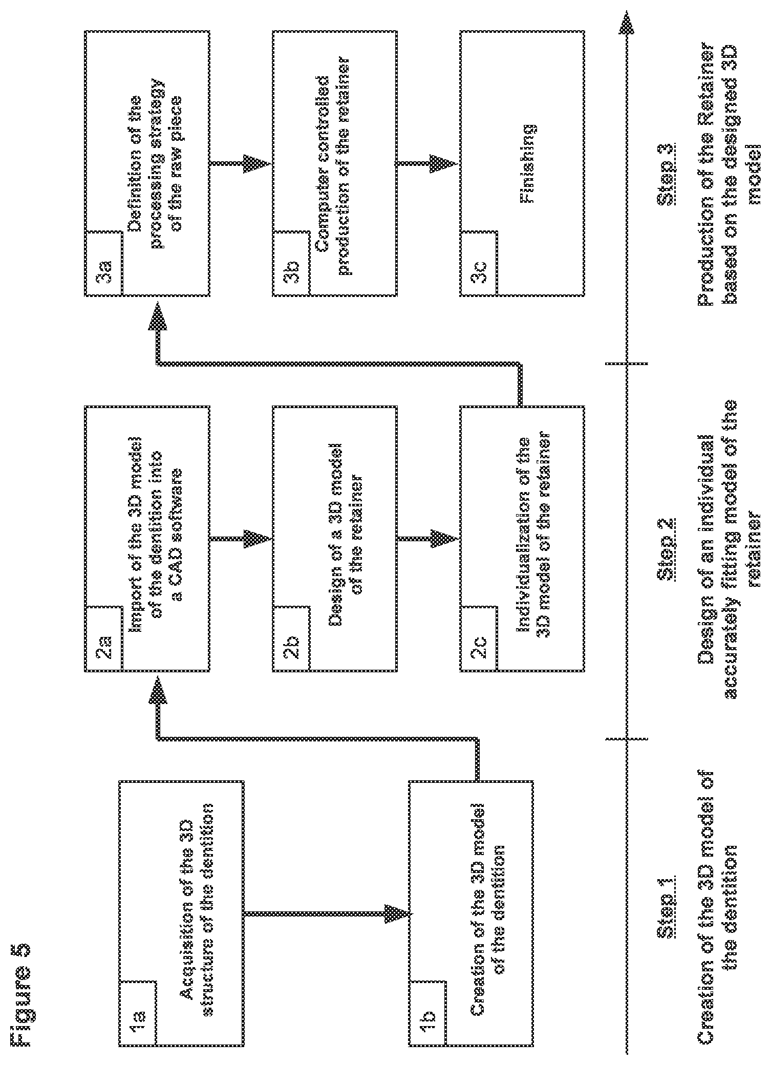 Patent US12426988 Figure 7 – Three-dimensional orthodontic retainer and method for making a three-dimensional orthodontic retainer