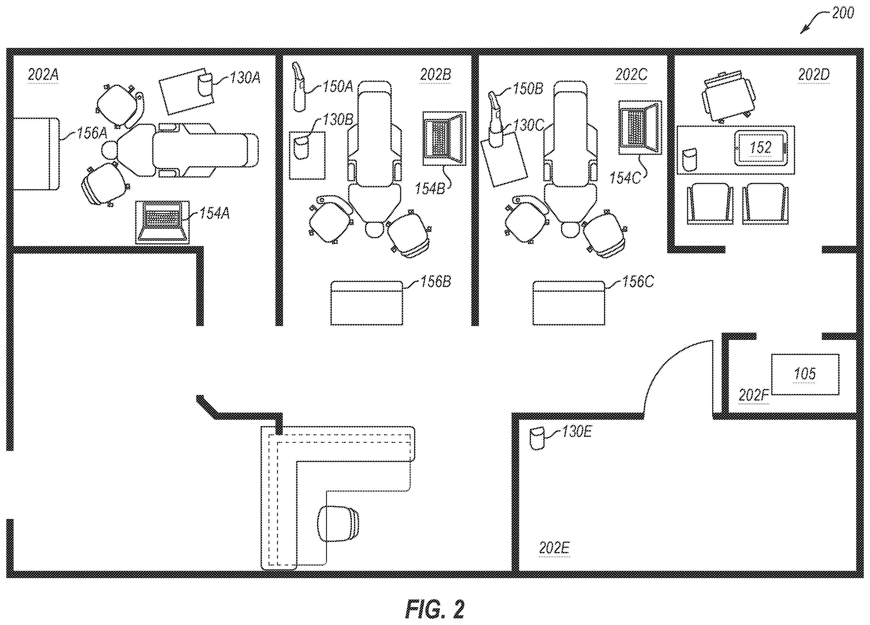Patent US12426999 Figure 3 – Distributed intraoral scanning system