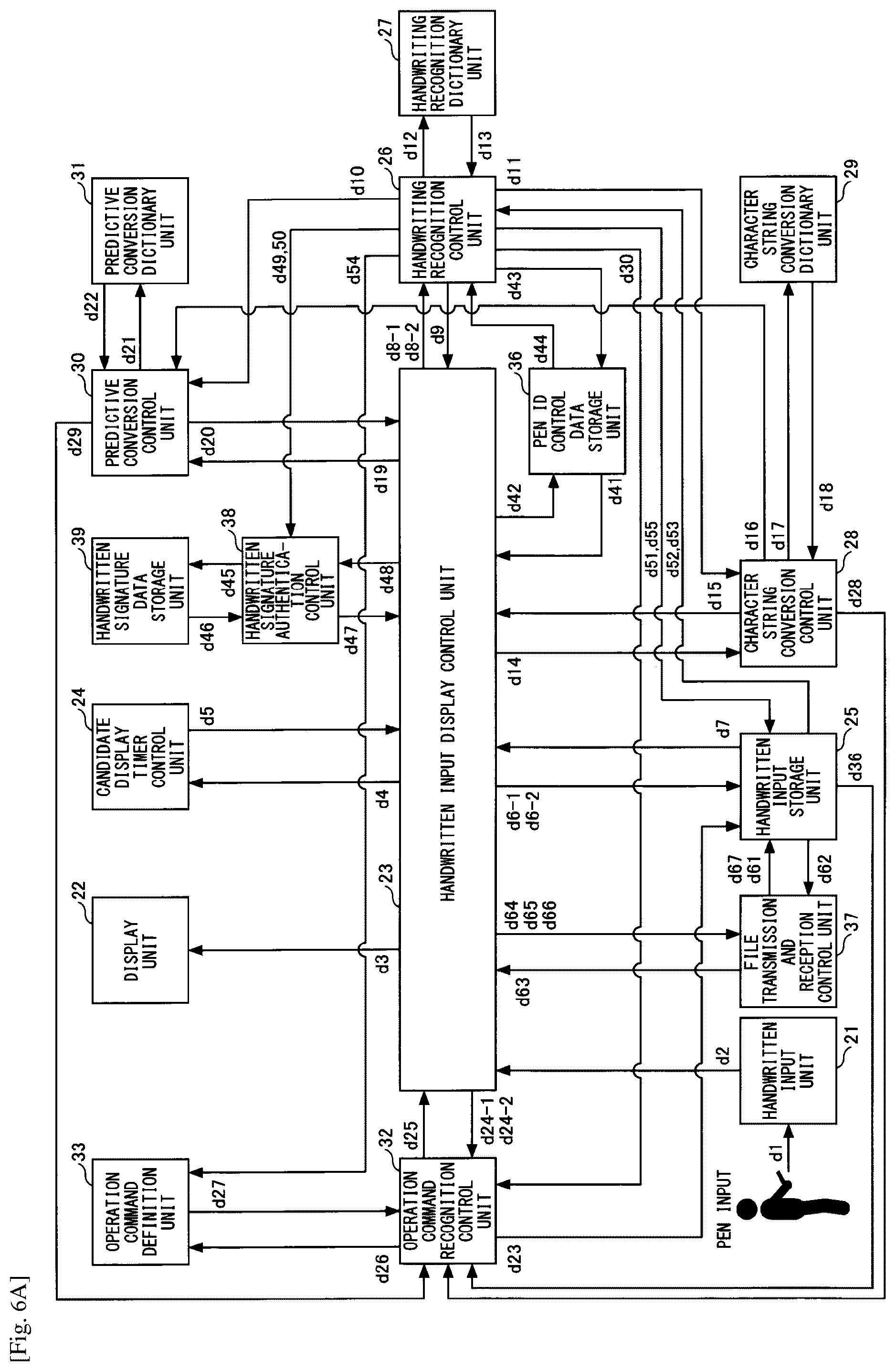 Patent US12430023 Figure 8 – Display apparatus, input method, and program