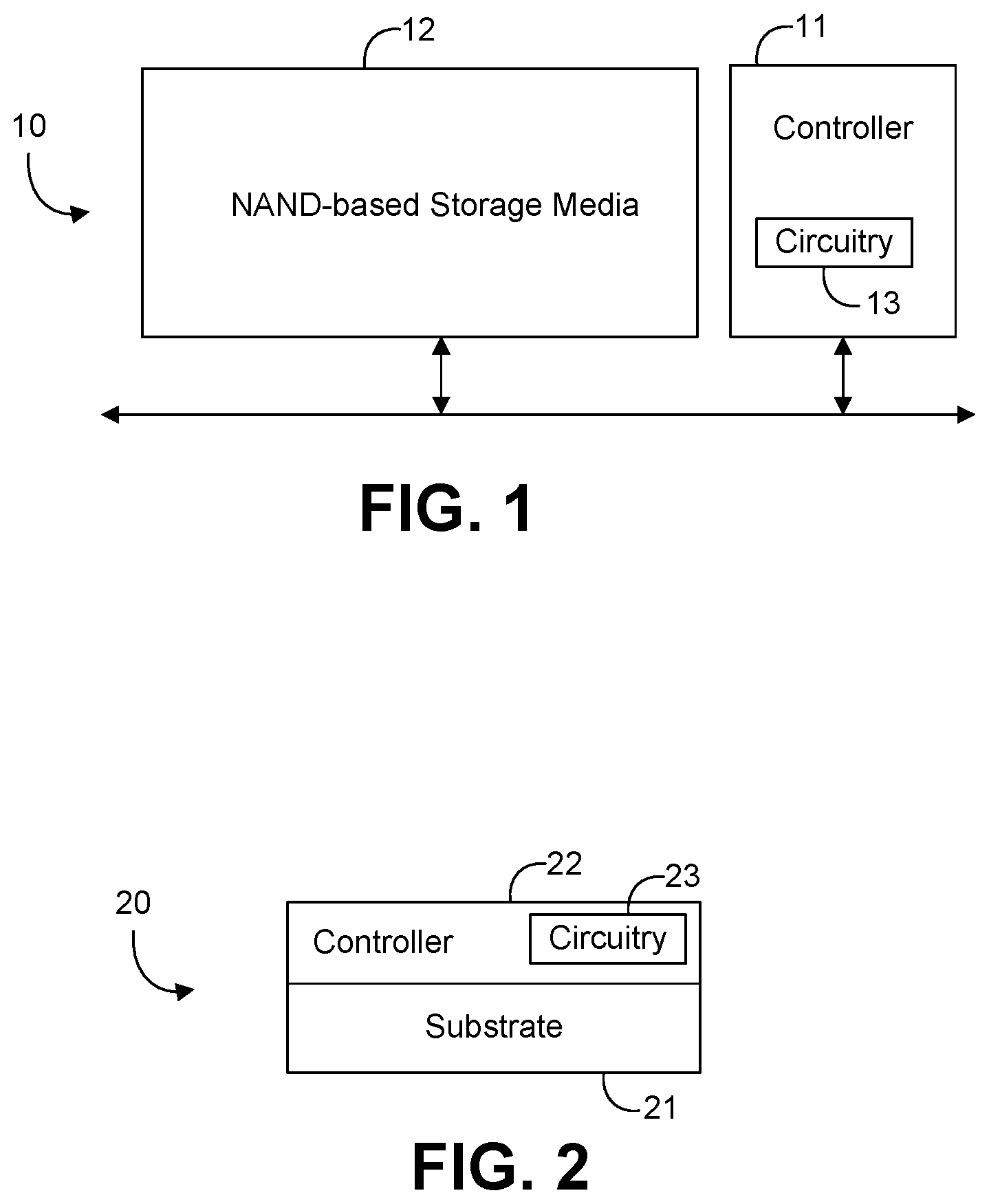 Patent US12430069 Figure 1 – SSD with multiple bandwidth tiers based on physical characteristics