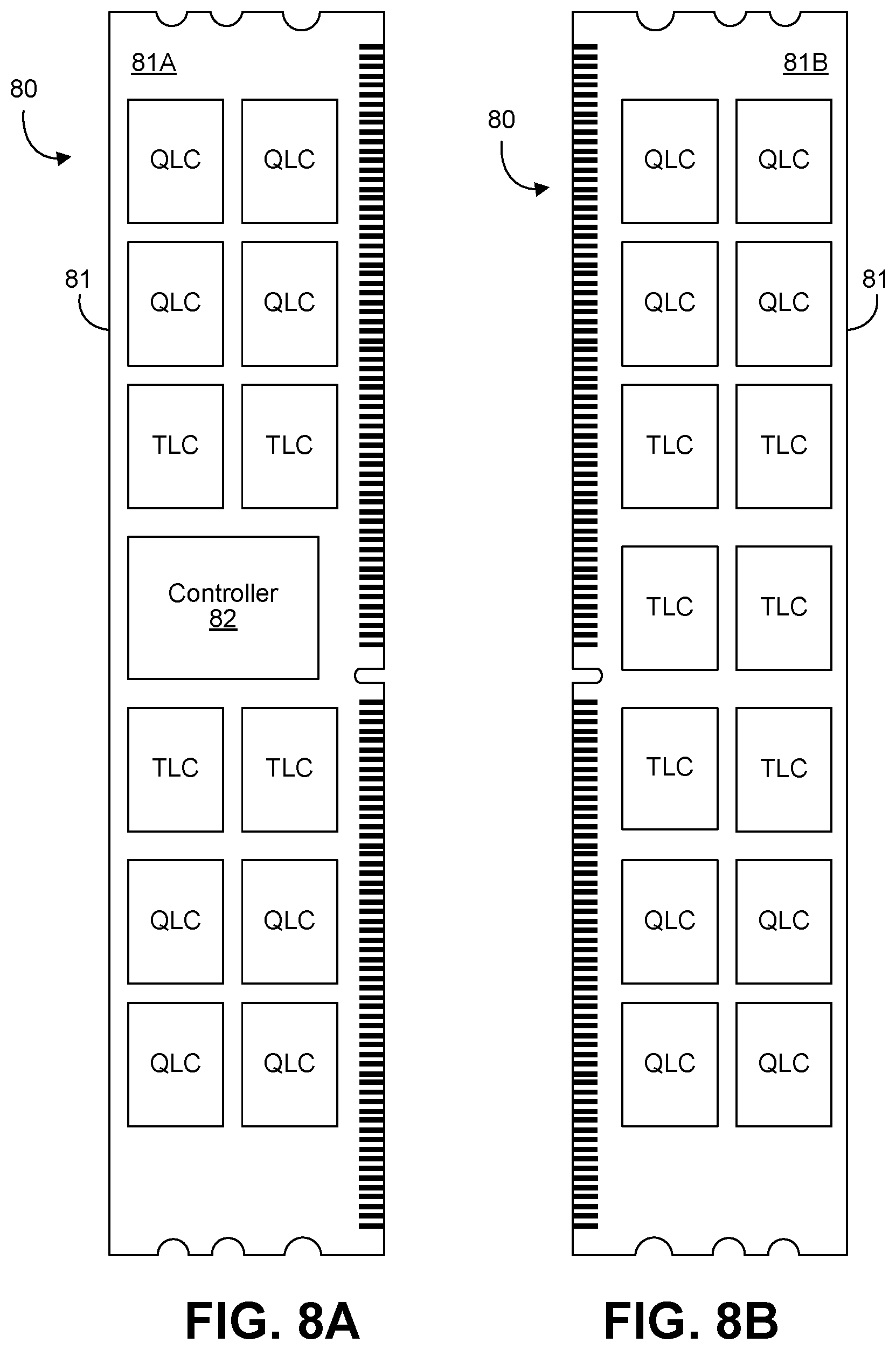 Patent US12430069 Figure 9 – SSD with multiple bandwidth tiers based on physical characteristics
