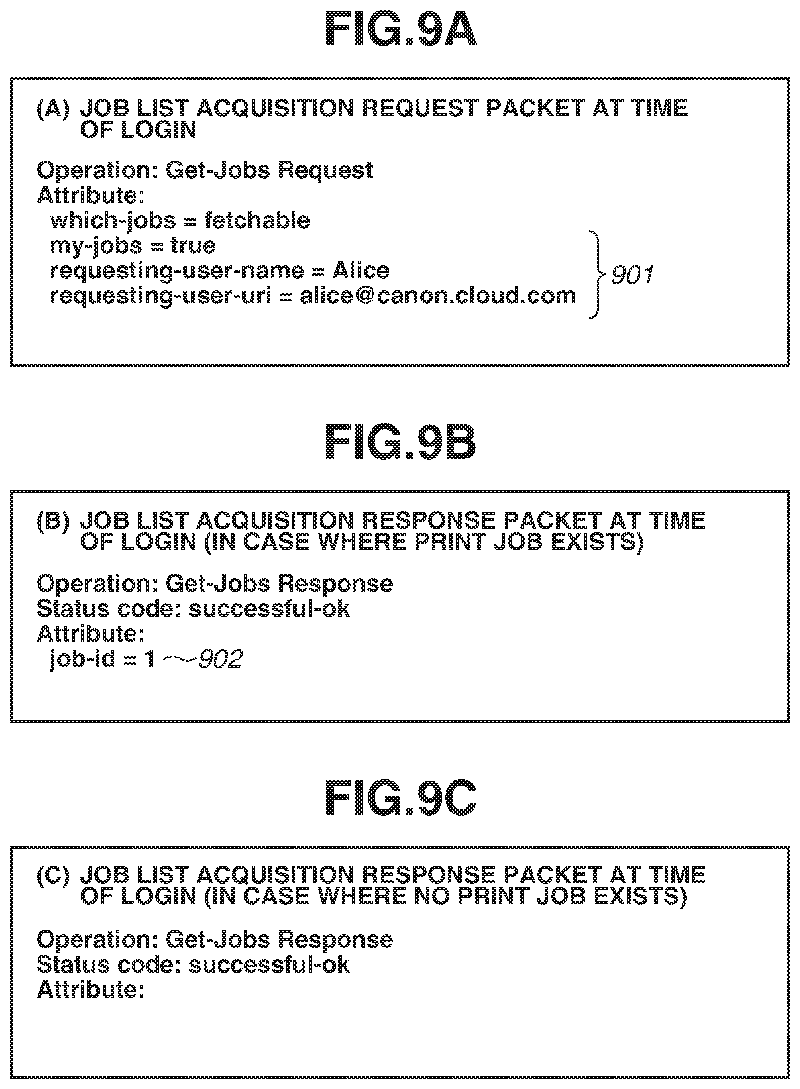 Patent US12430086 Figure 9 – Printing apparatus, control method, and storage medium for performing printing using a cloud print service