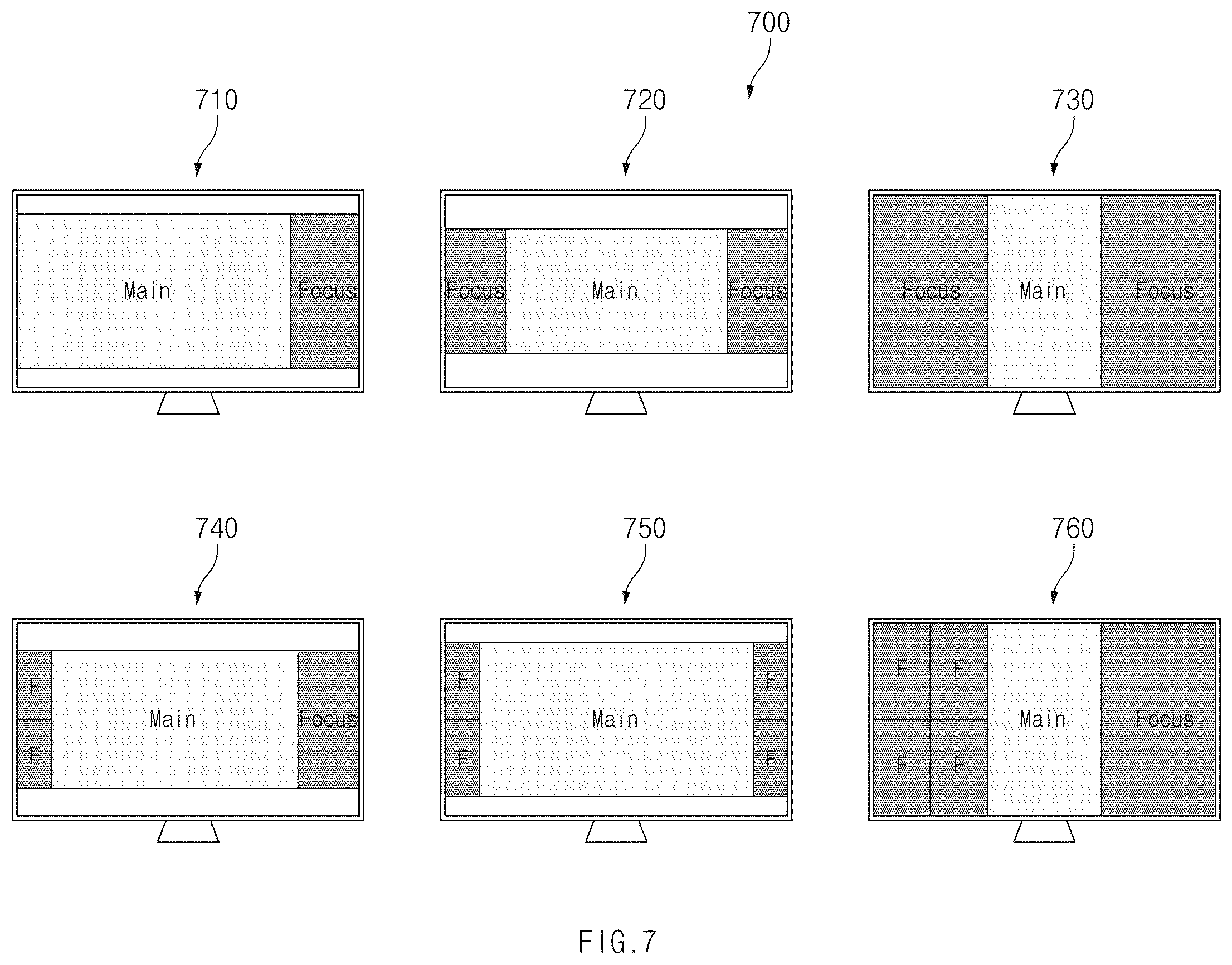 Patent US12430091 Figure 7 – Screen sharing method and electronic device therefor