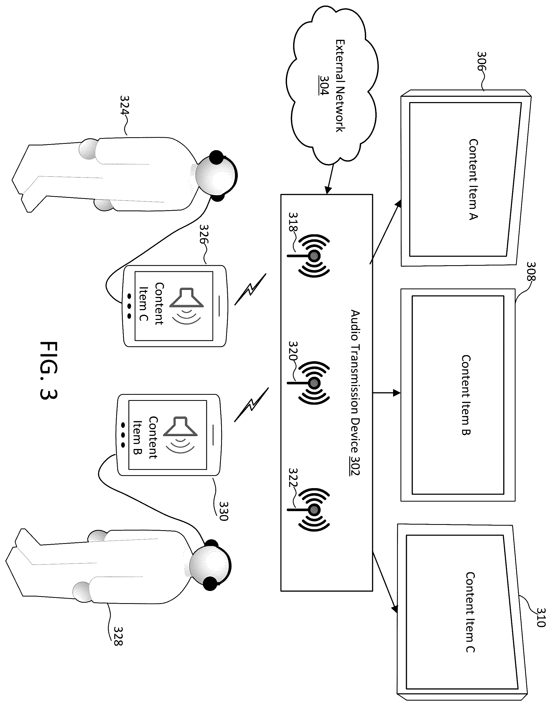 Patent US12430095 Figure 3 – Dynamic network identification