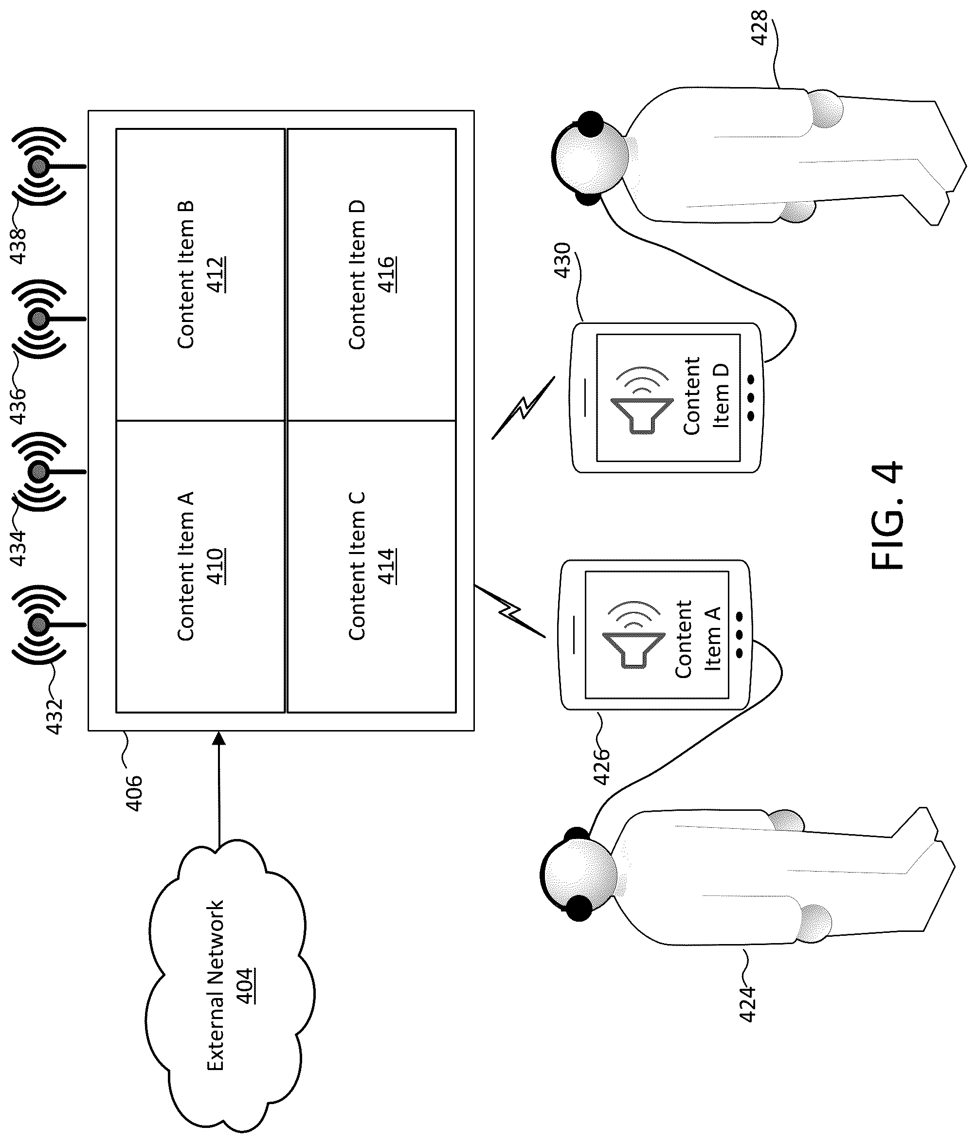 Patent US12430095 Figure 4 – Dynamic network identification