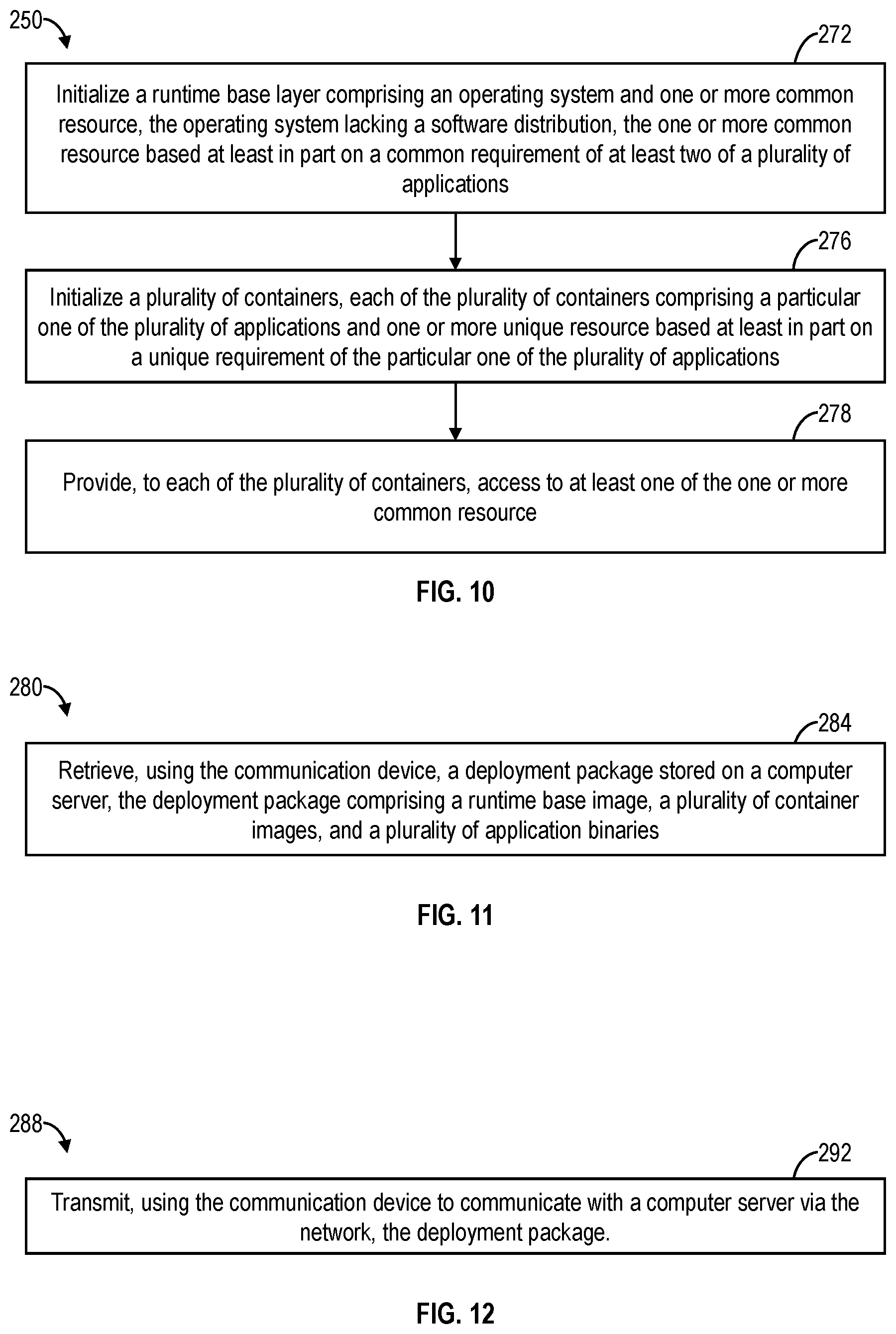 Patent US12430112 Figure 4 – Distroless microservice for small footprint targets